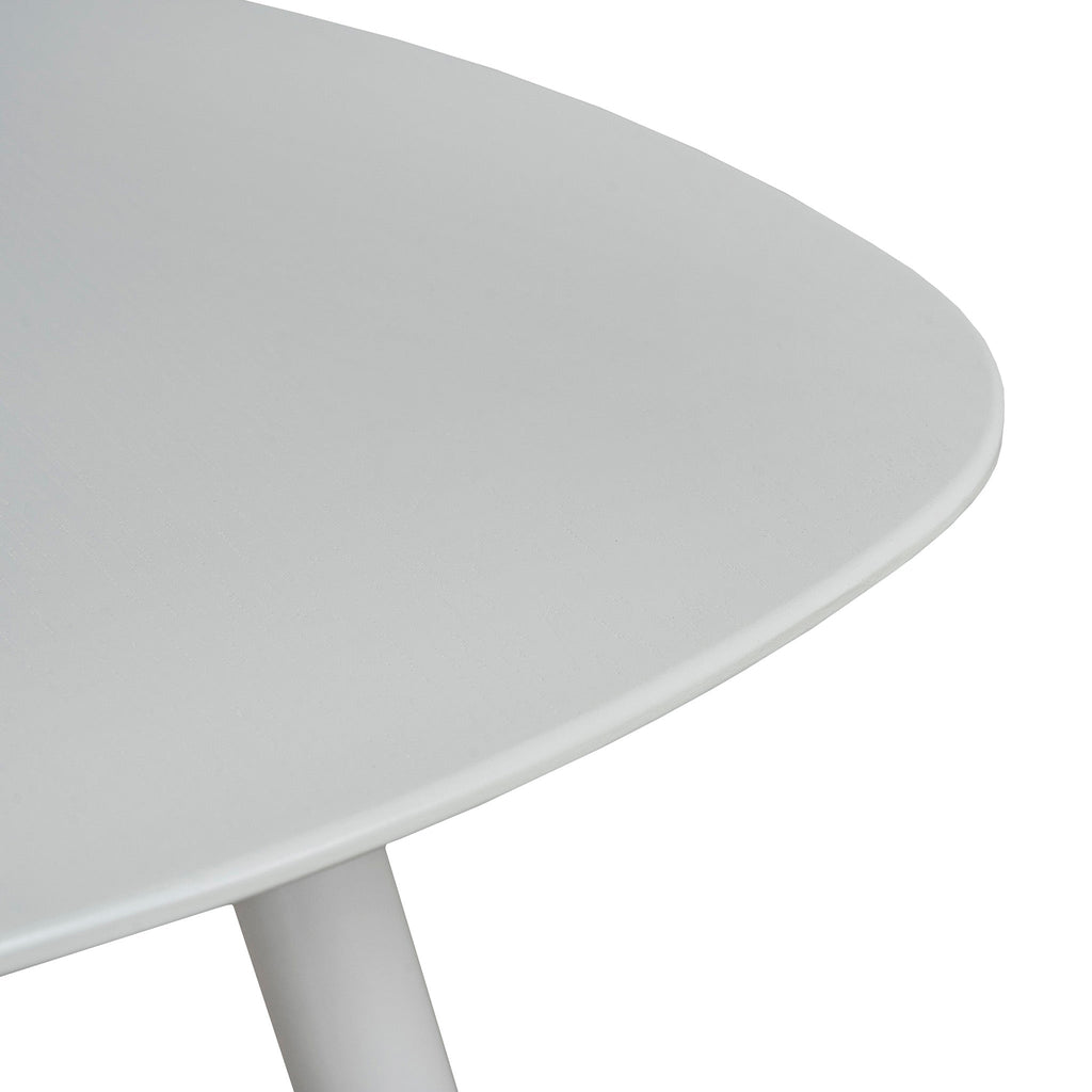 of 2 - CST8986-KD Capri Side Table - White