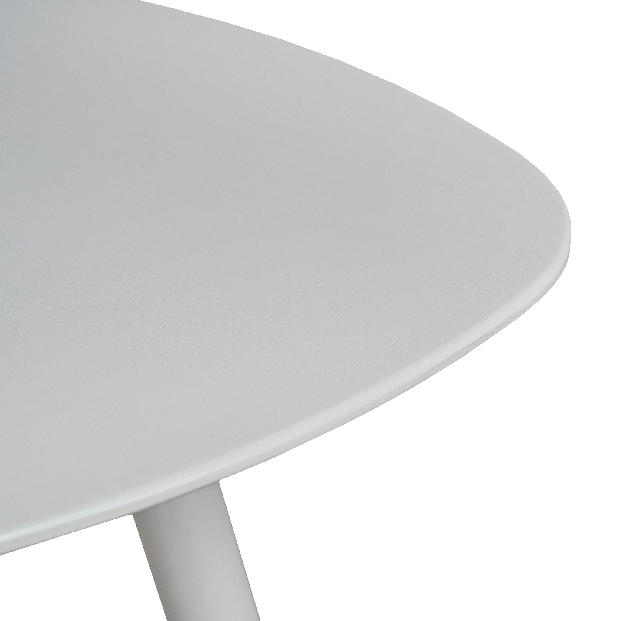 of 2 - CST8986-KD Capri Side Table - White