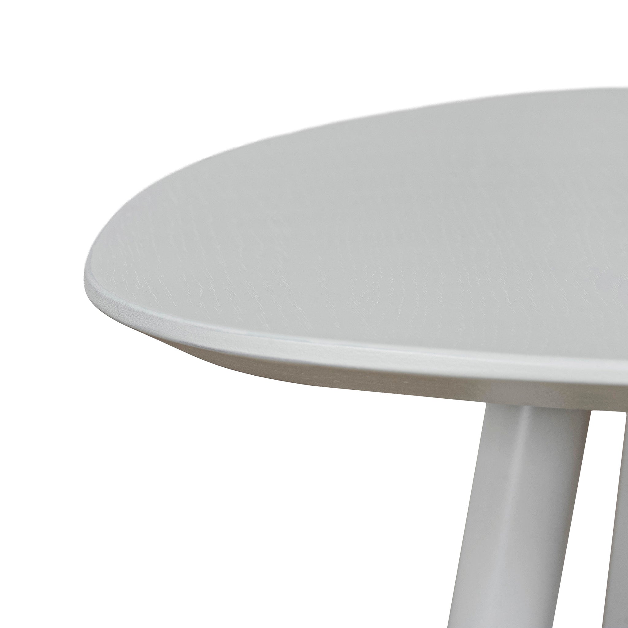 of 2 - CST8986-KD Capri Side Table - White