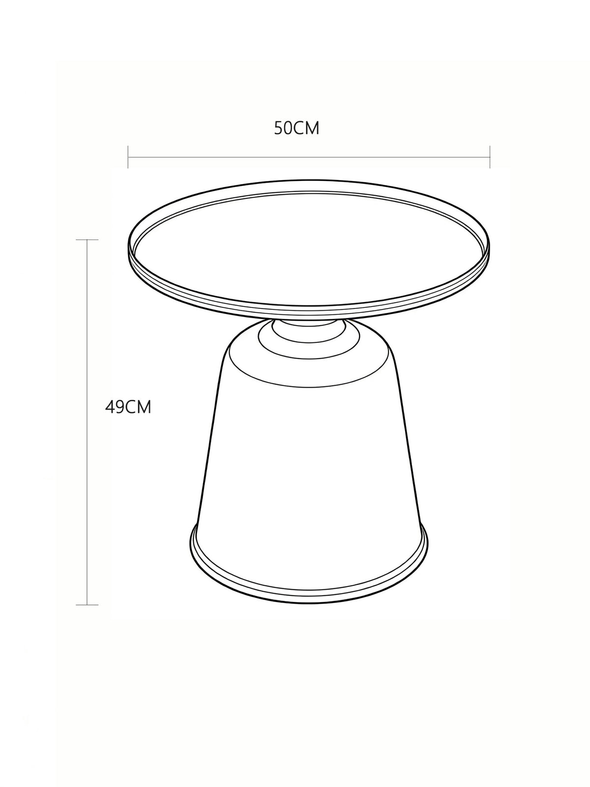 St Gavello Coffee Table Champagne