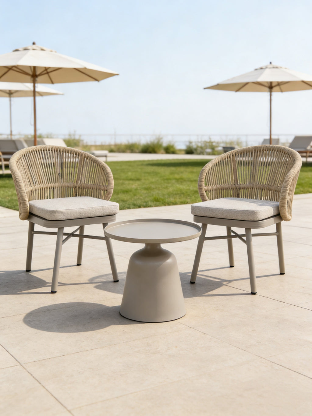 St Gavello Dining Chair Champagne (Set of 2)