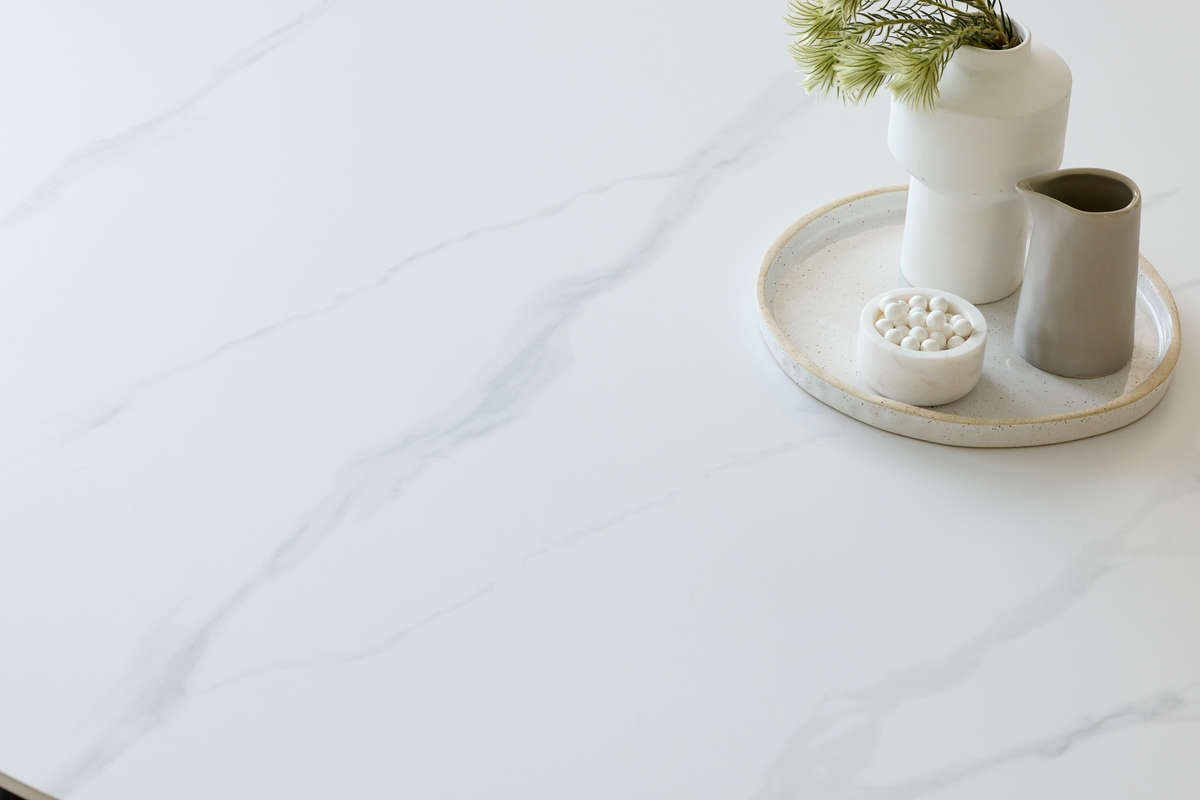 Stravella Large Dining Table White Sevella