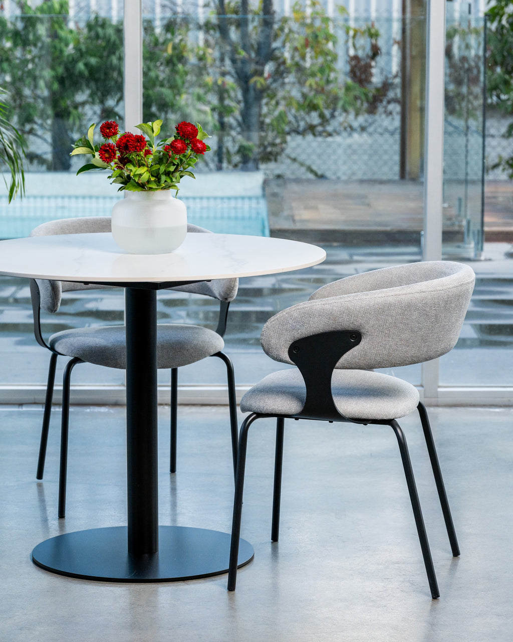 Stratos Dining Table White Sevella