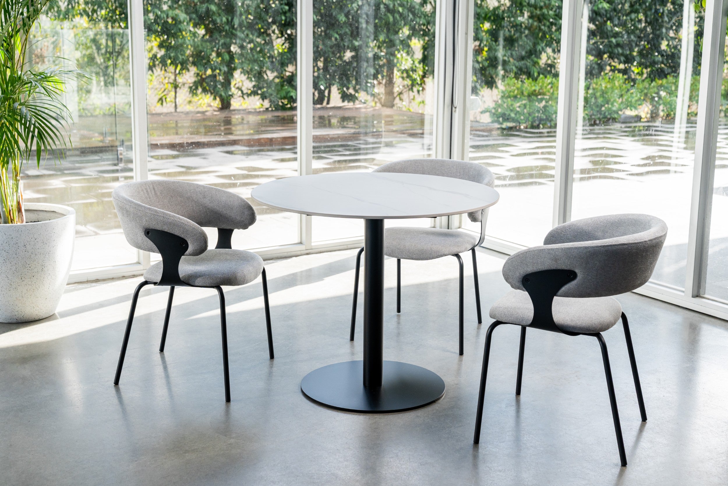 Stratos Dining Table White Sevella