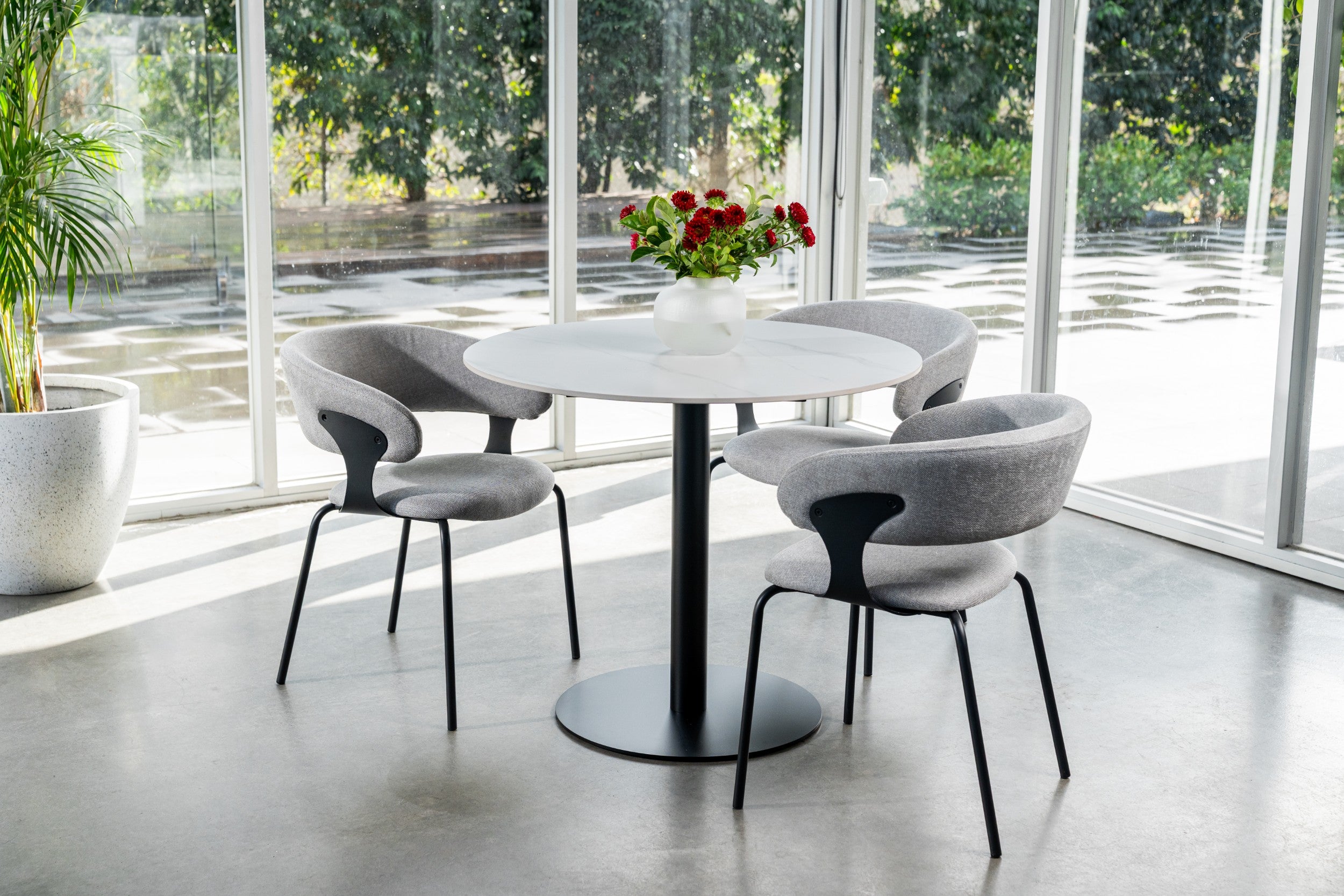 Stratos Dining Table White Sevella