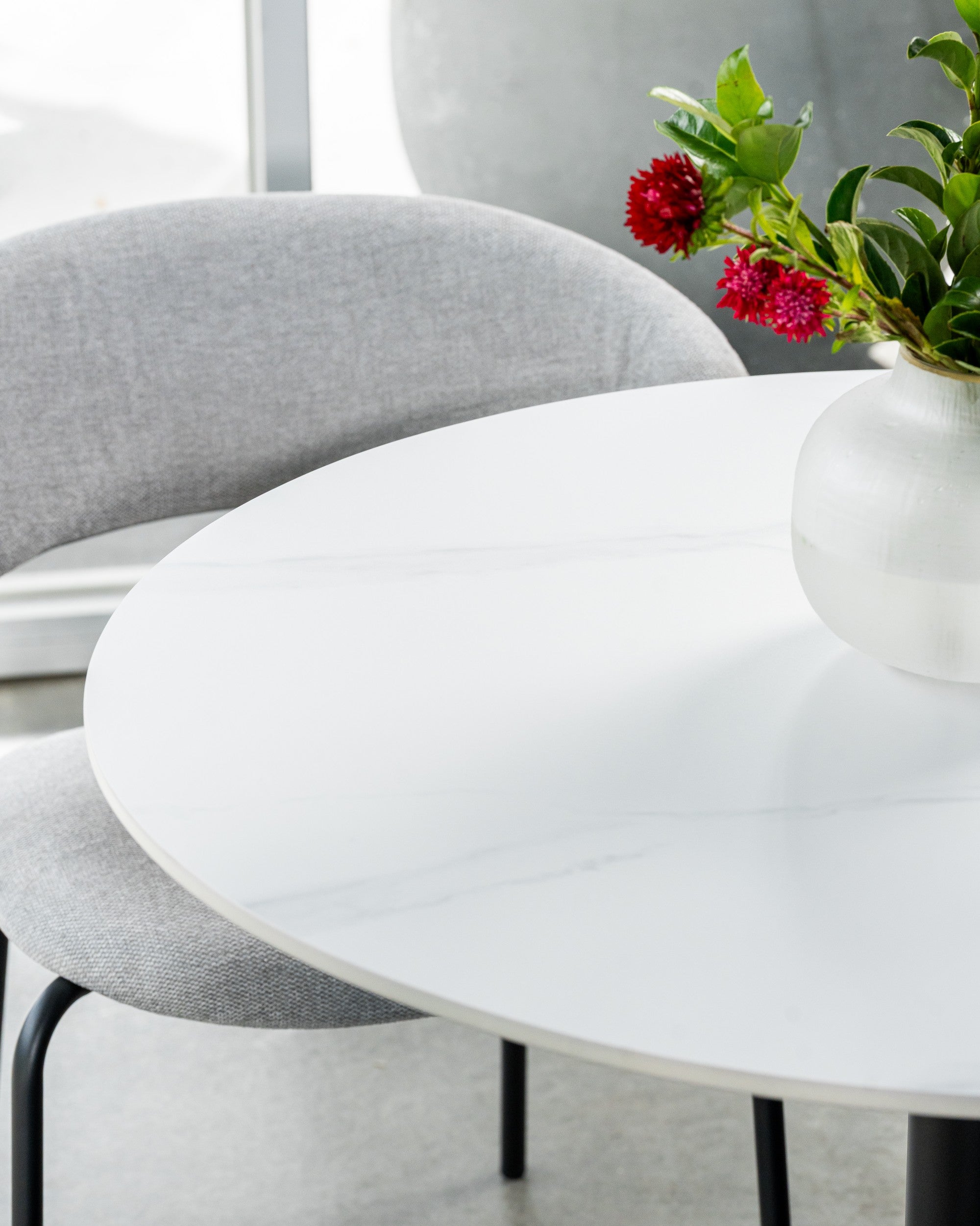 Stratos Dining Table White Sevella