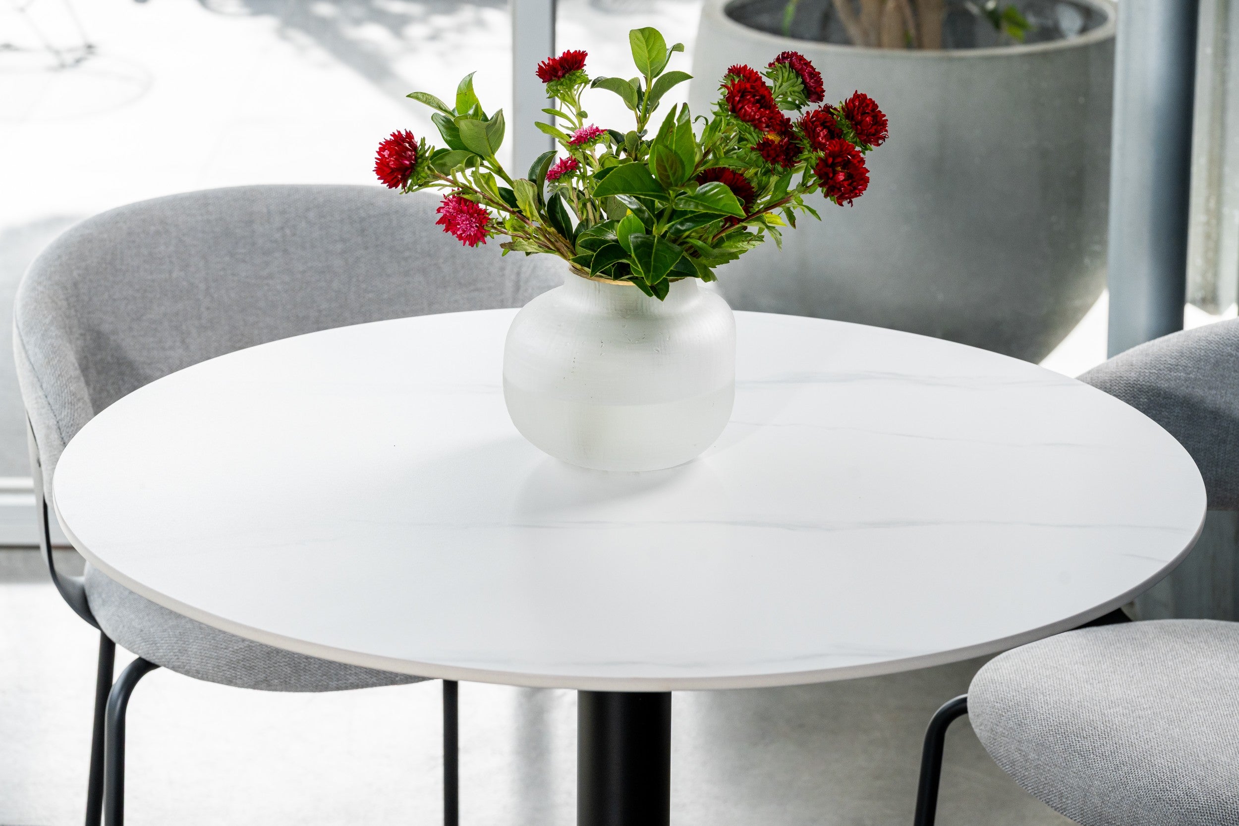 Stratos Dining Table White Sevella