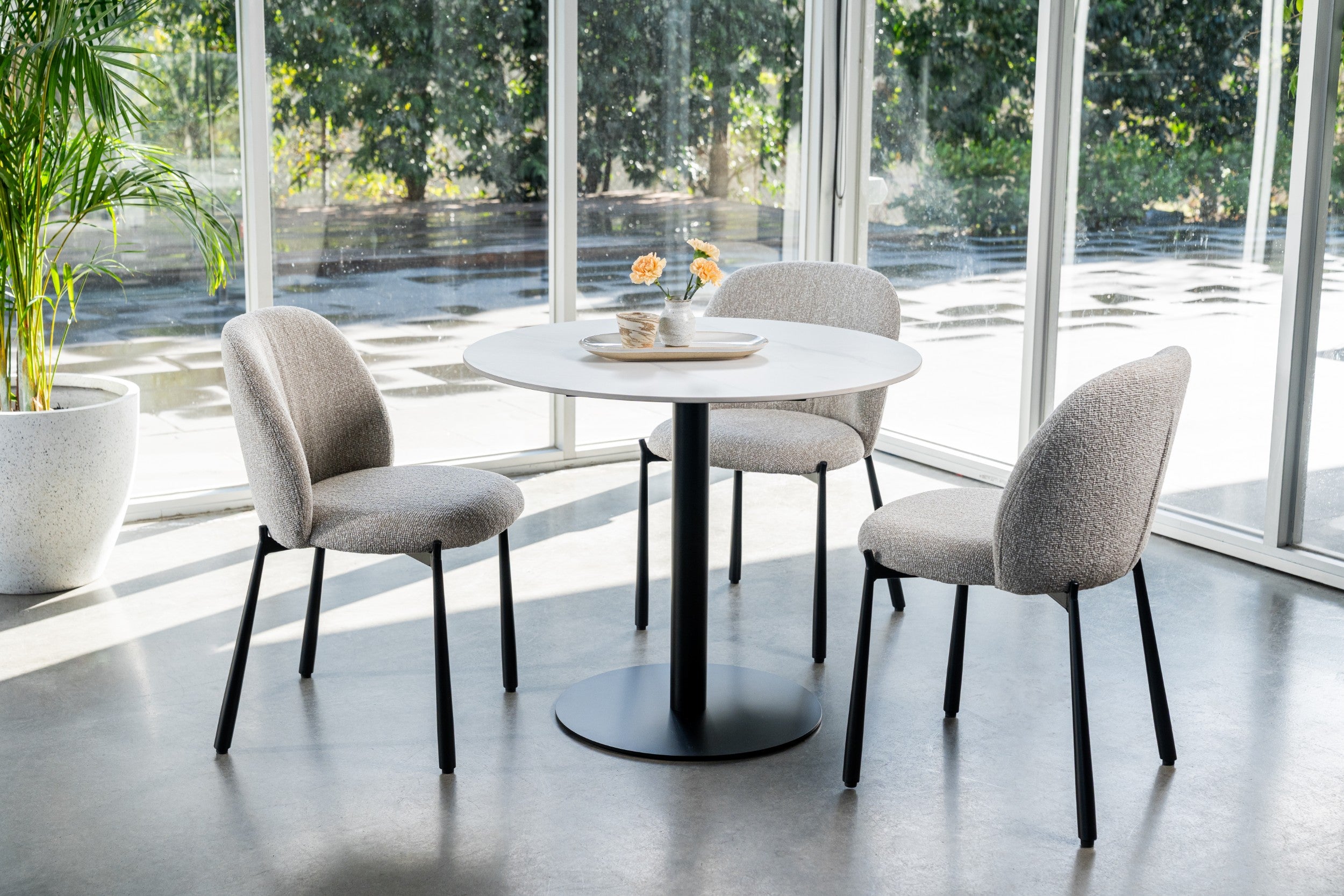 Stratos Dining Table White Sevella