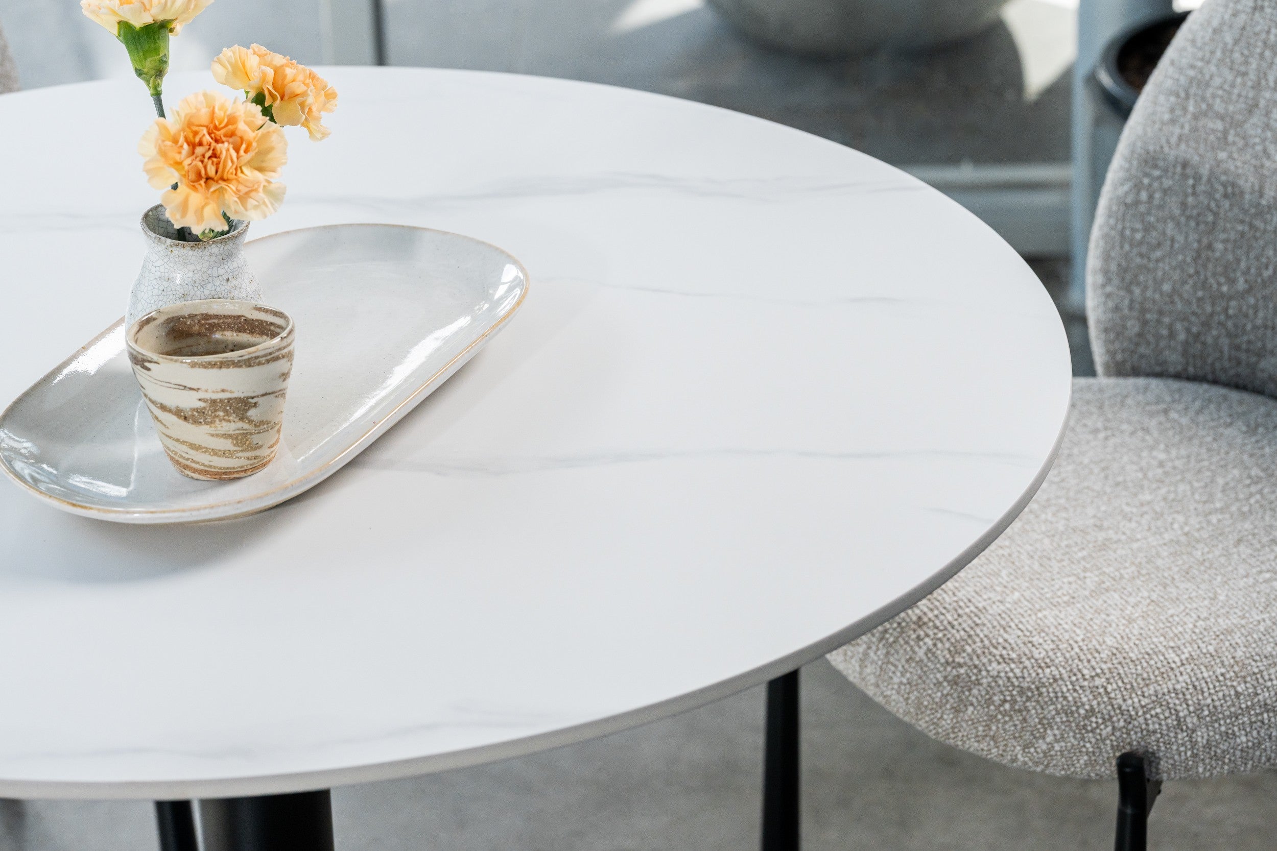 Stratos Dining Table White Sevella