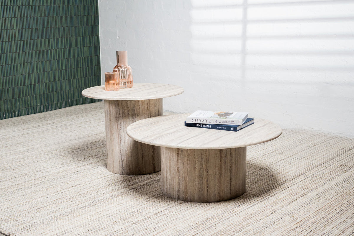 Sevara Coffee Table Grey Marble