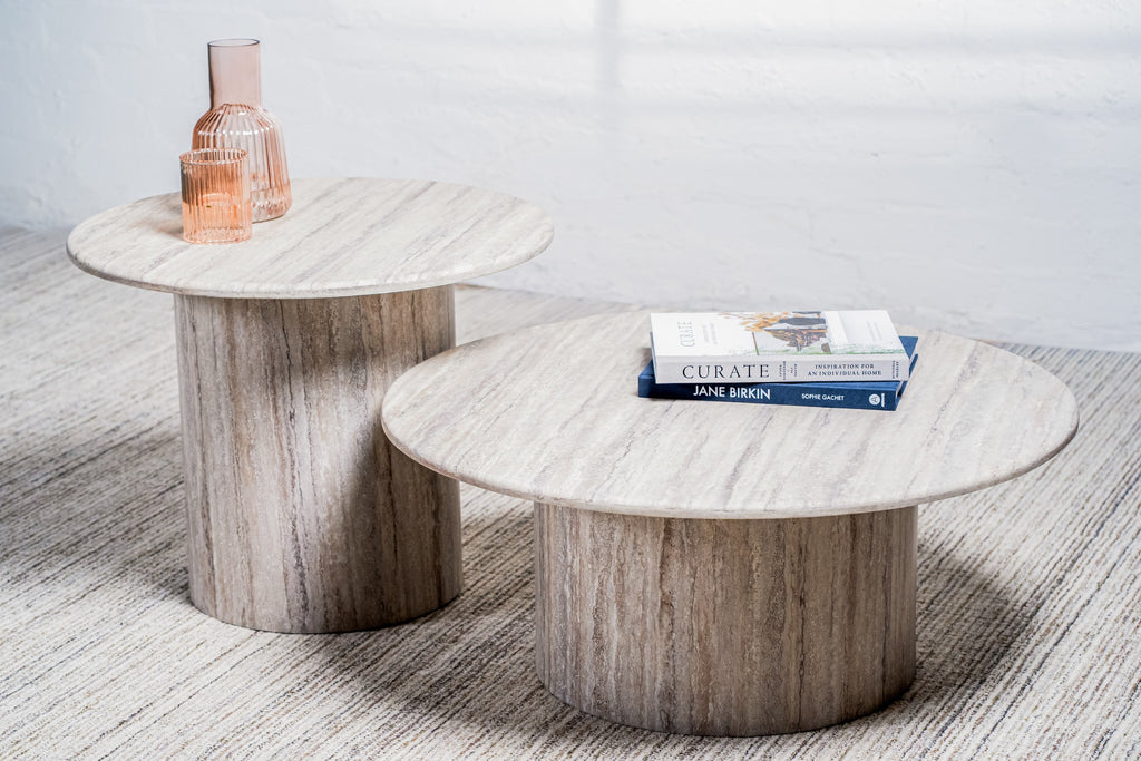 Sevara Coffee Table Grey Marble