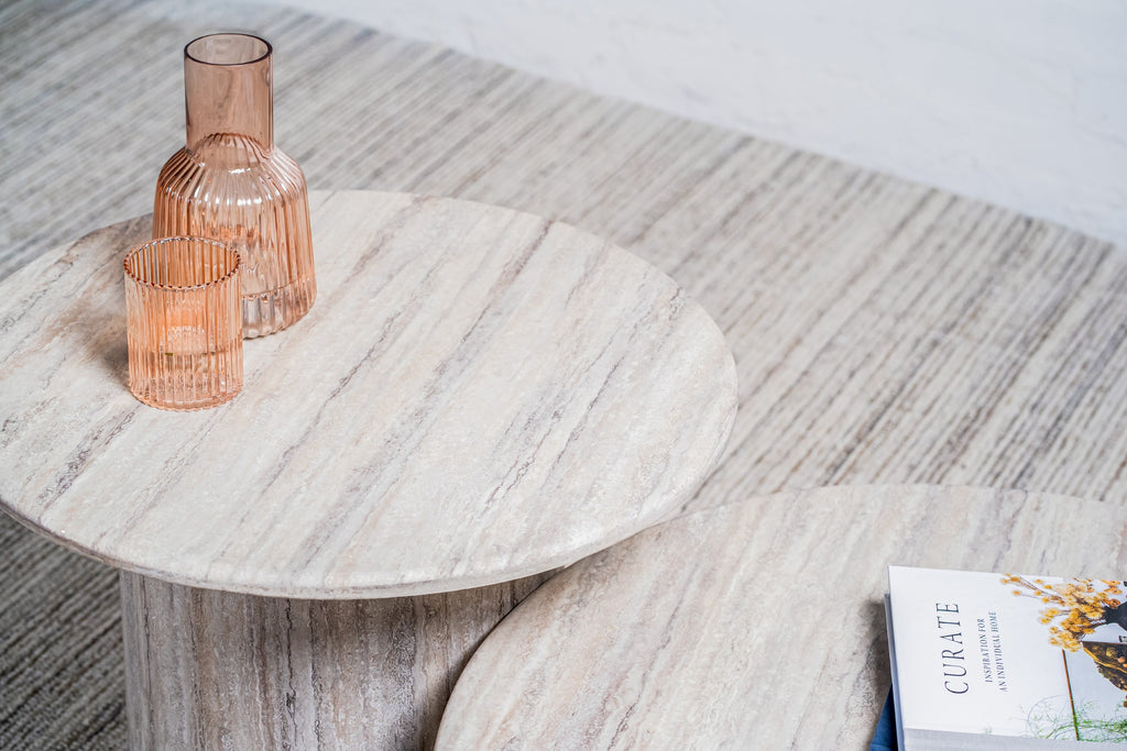 Sevara Coffee Table Grey Marble