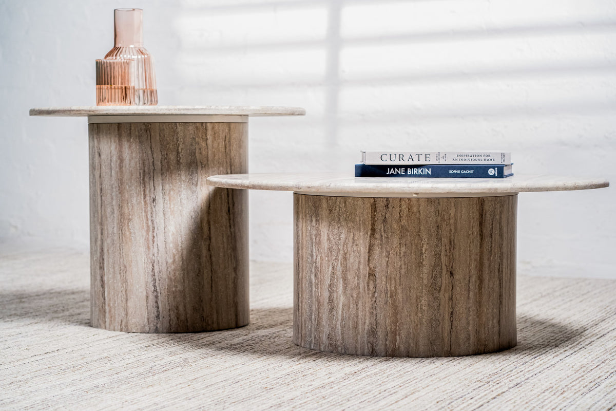 Sevara Coffee Table Grey Marble