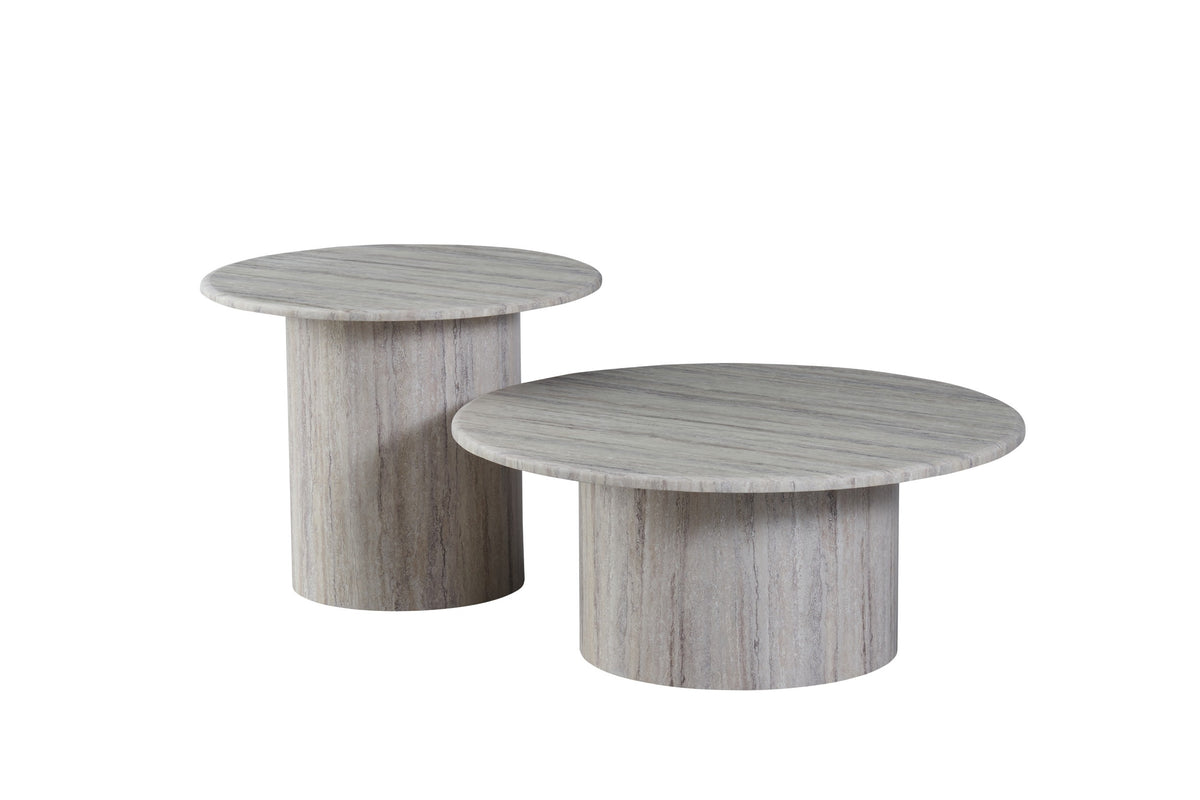 Sevara Coffee Table Grey Marble