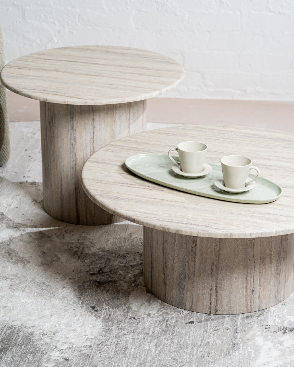 Sevara Coffee Table Grey Marble