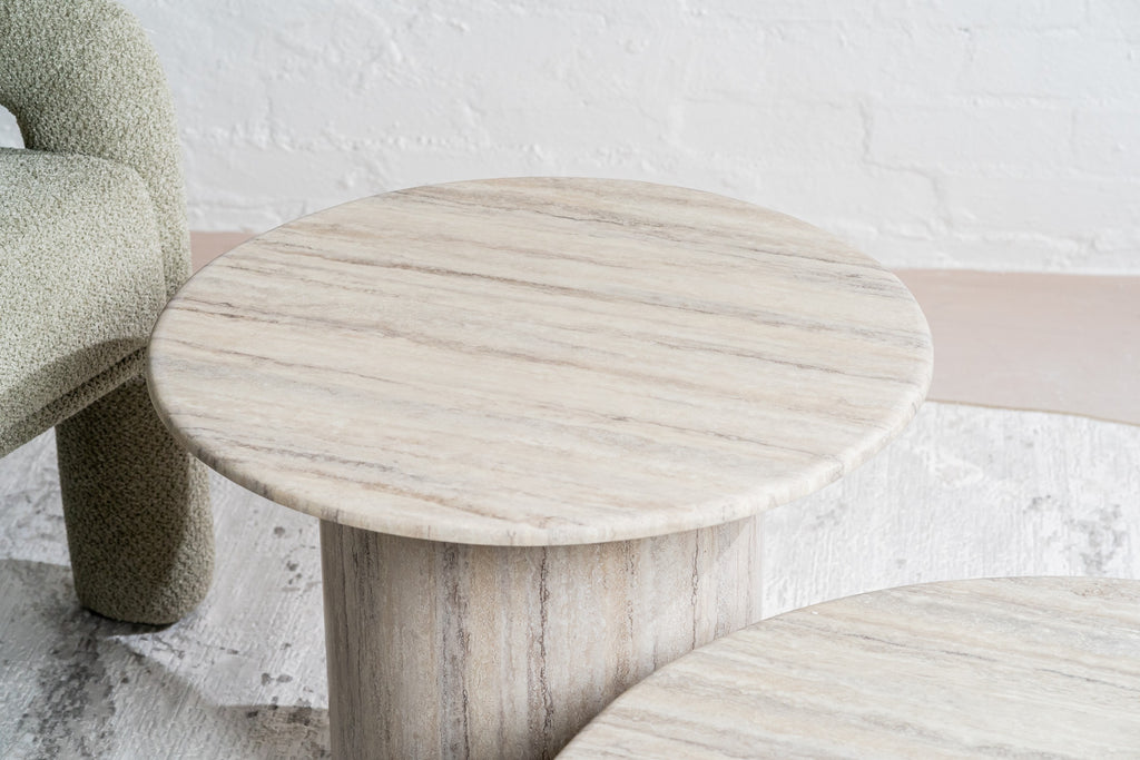 Sevara Coffee Table Grey Marble