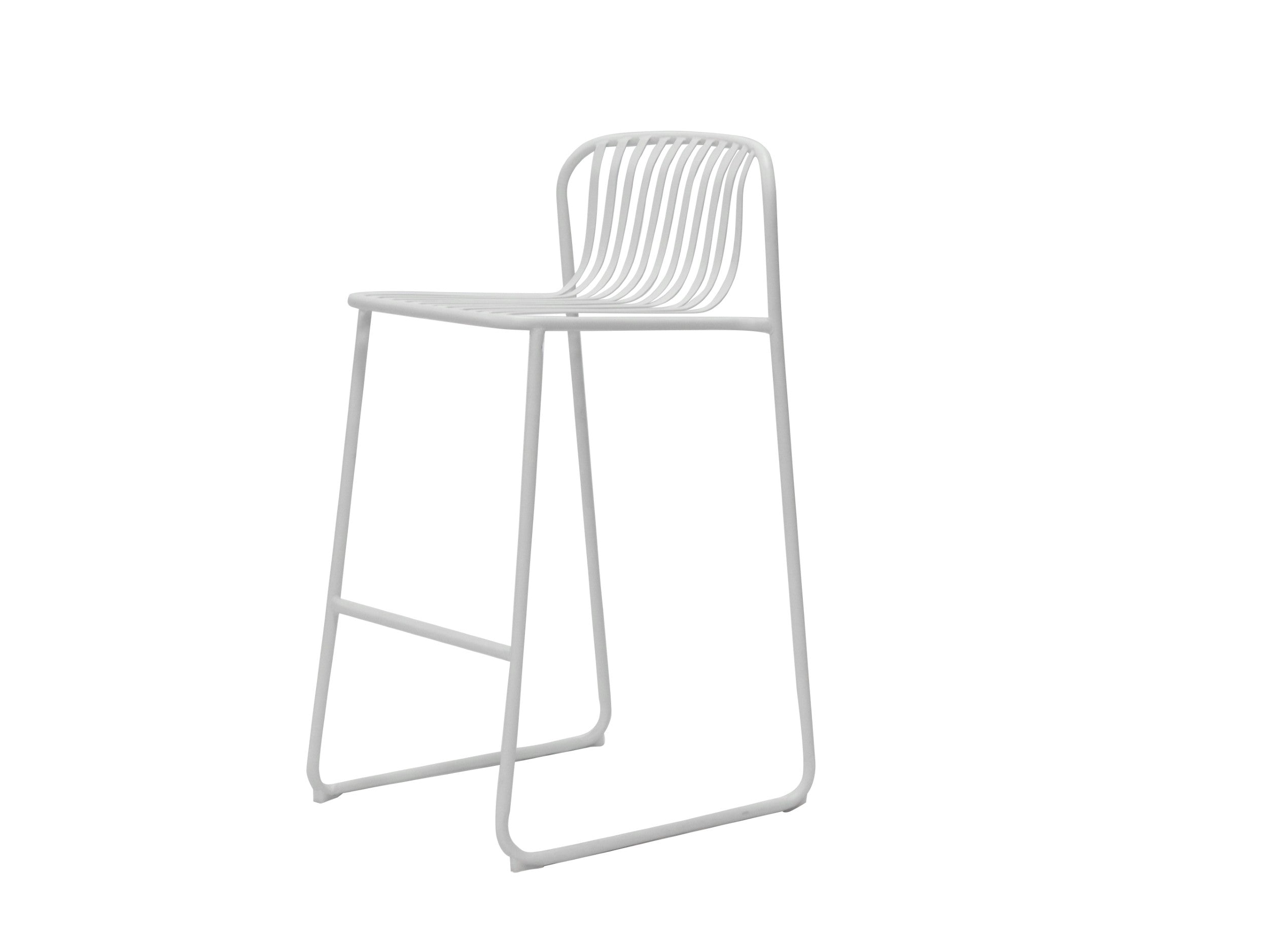 Alpine Bar Chair White (Set of 2)