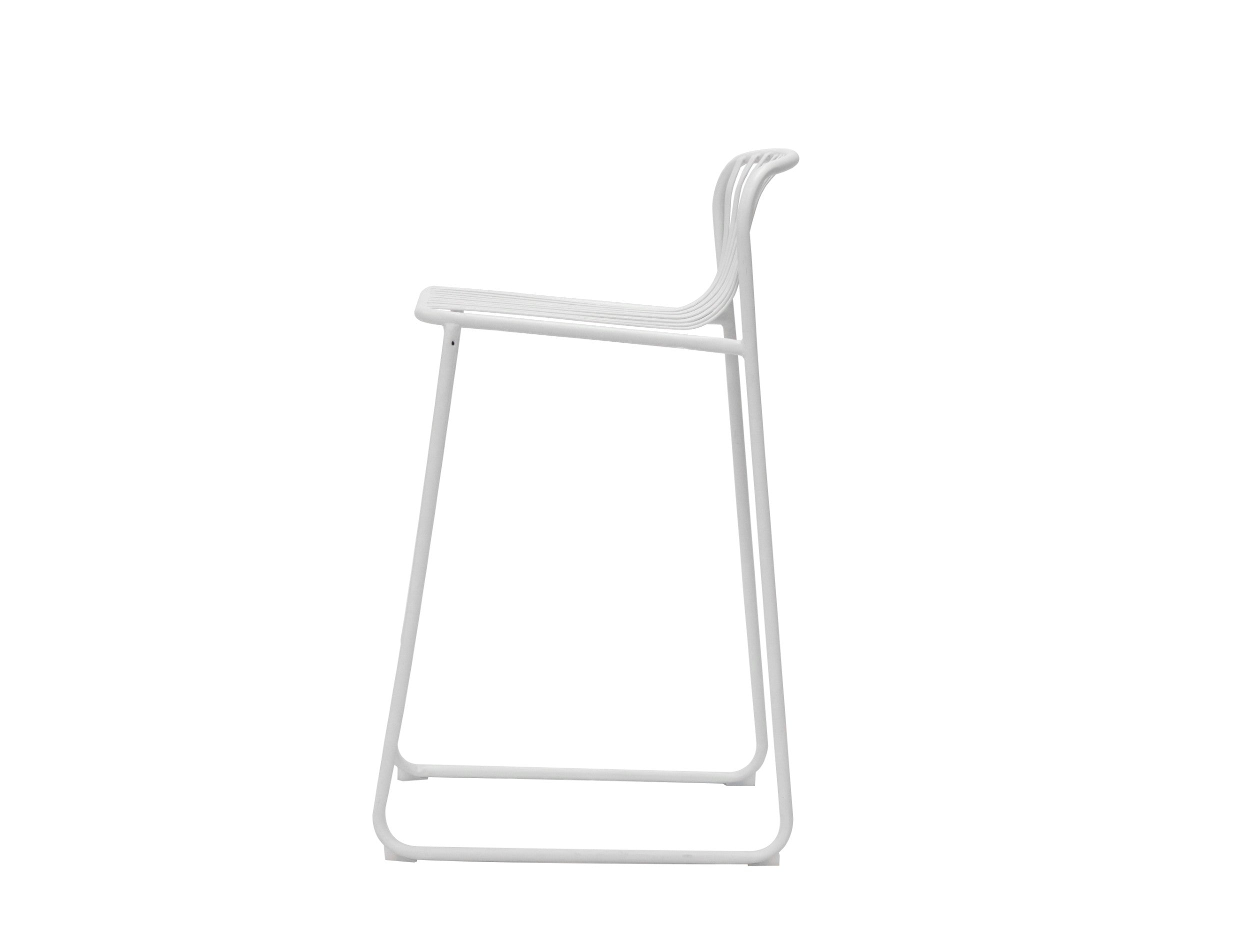 Alpine Bar Chair White (Set of 2)