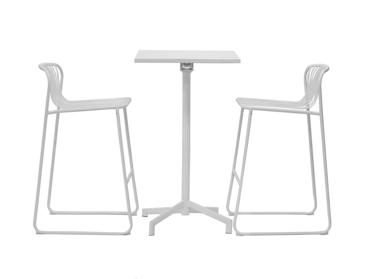 Swivella Bar Chair White (Set of 2)