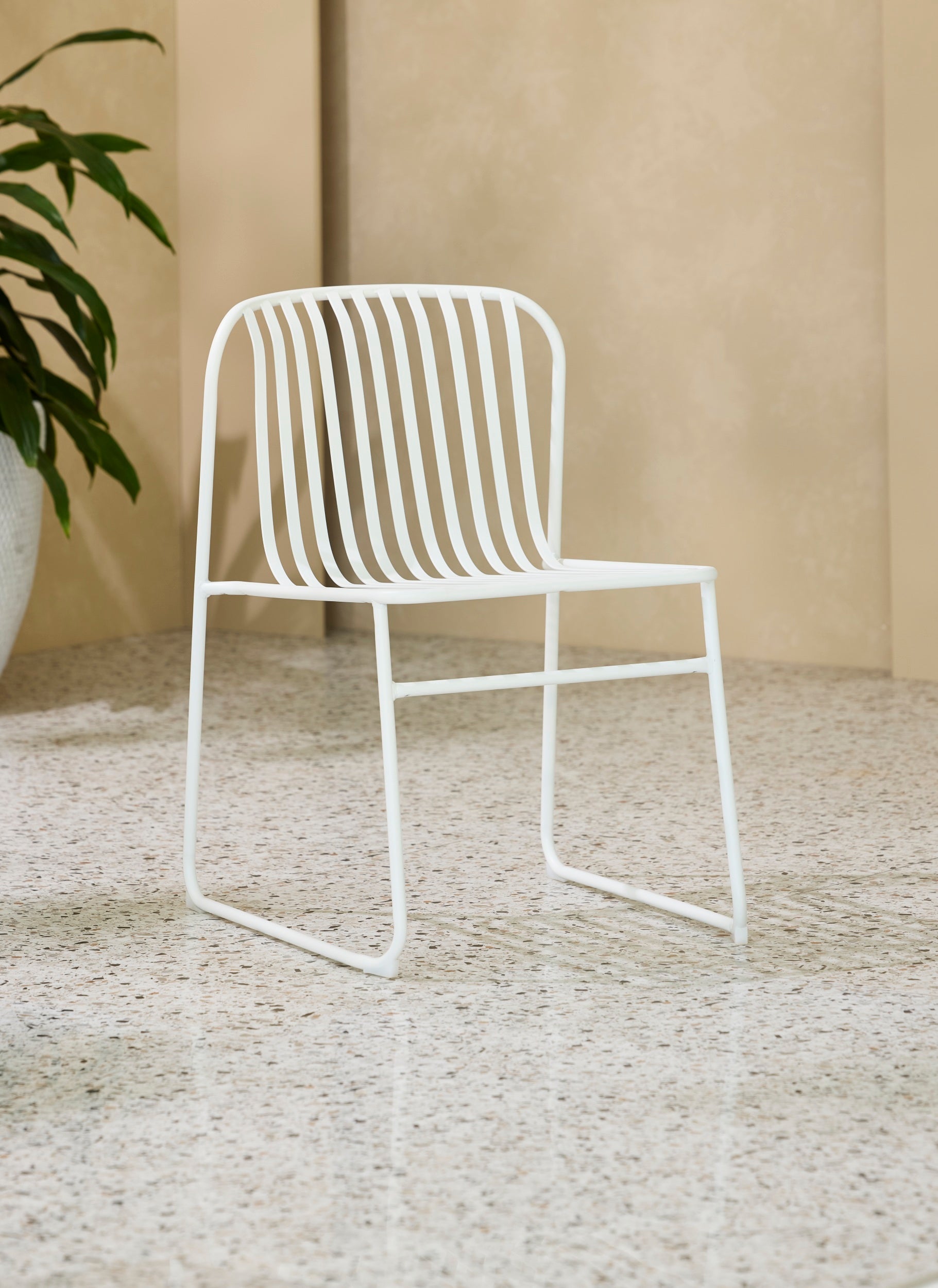 Alpine Dining Chair White (Set of 2)