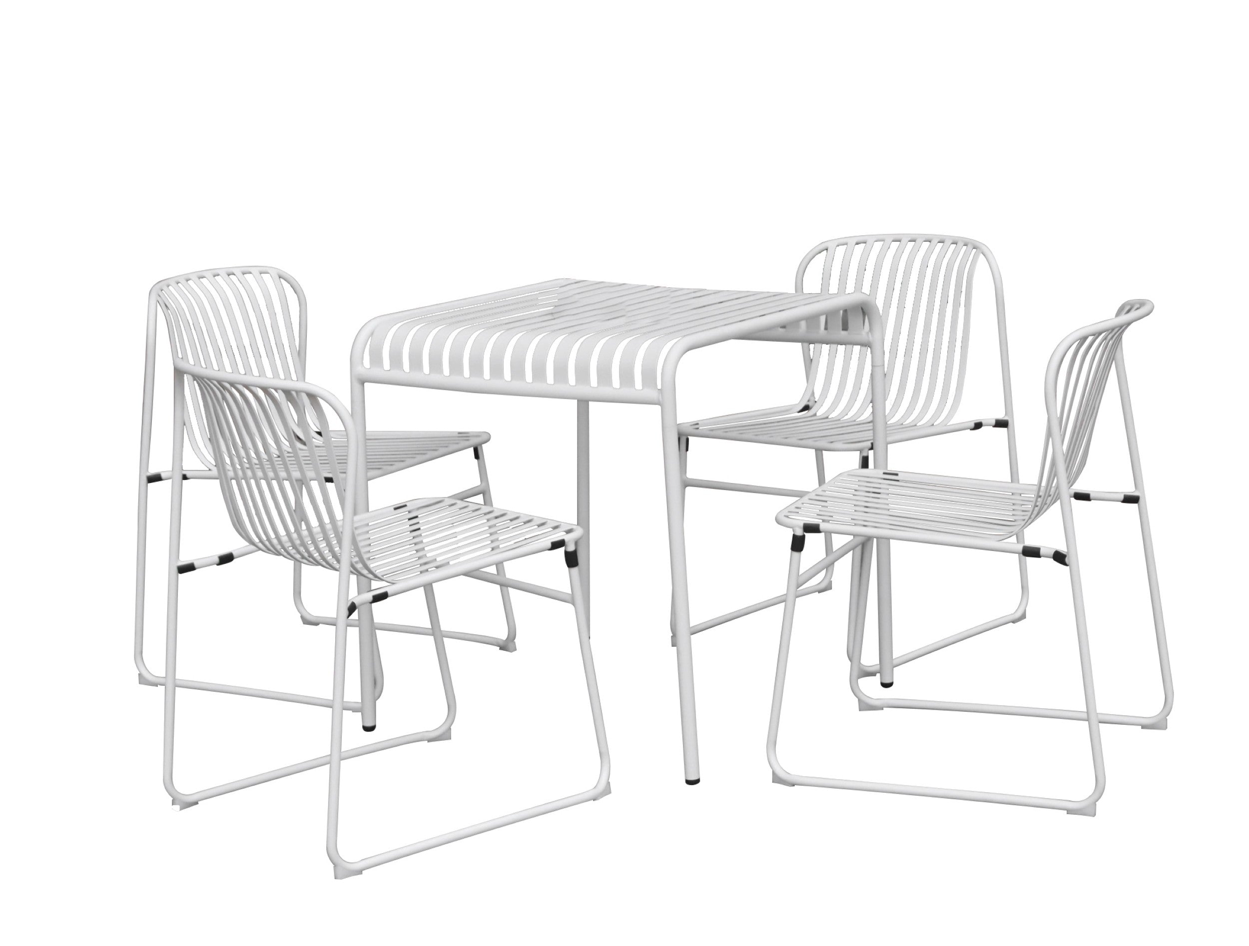Alpine Small Dining Table White