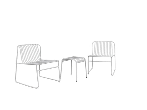 Alpine Side Table White