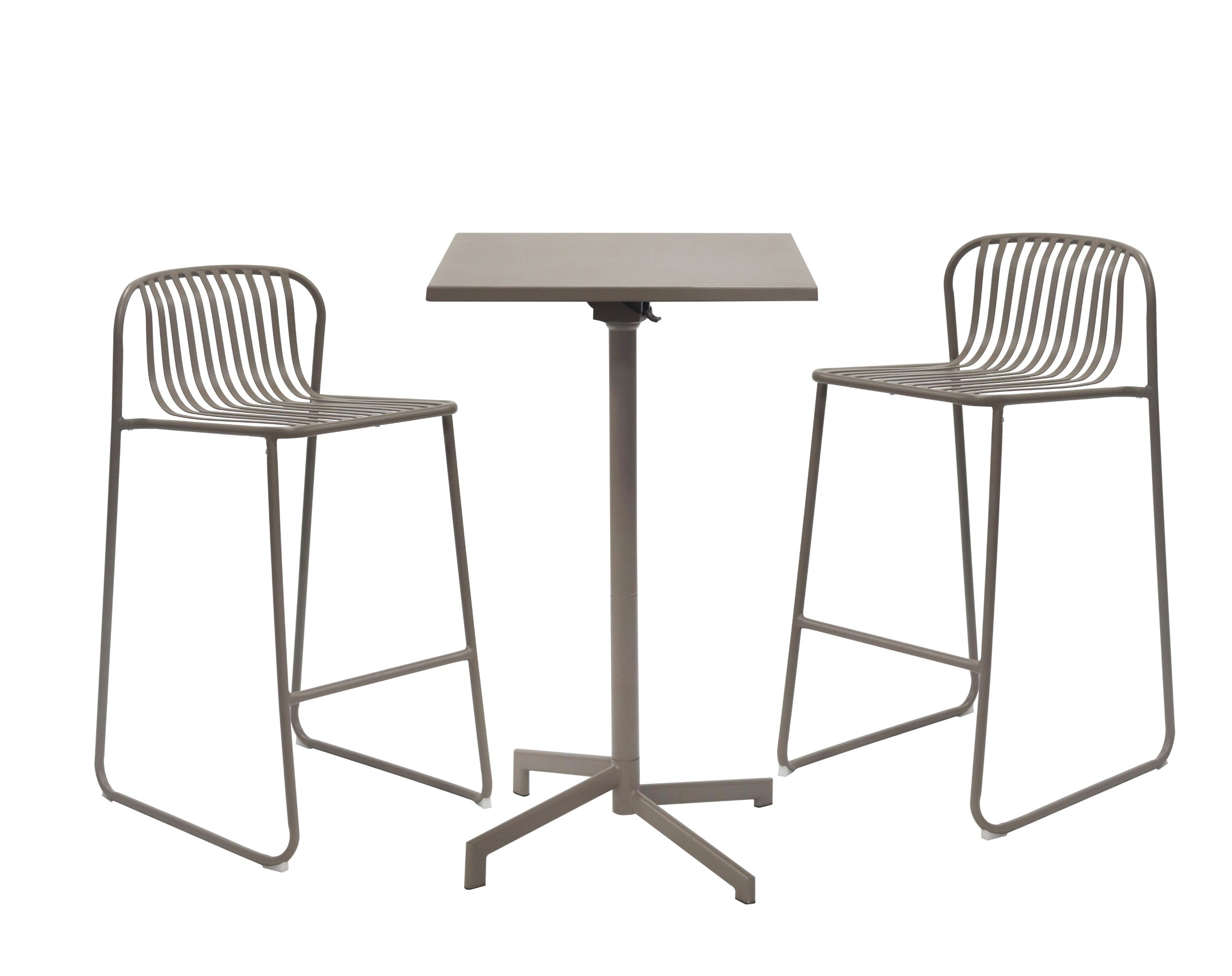 Alpine Bar Chair Cappucino (Set of 2)