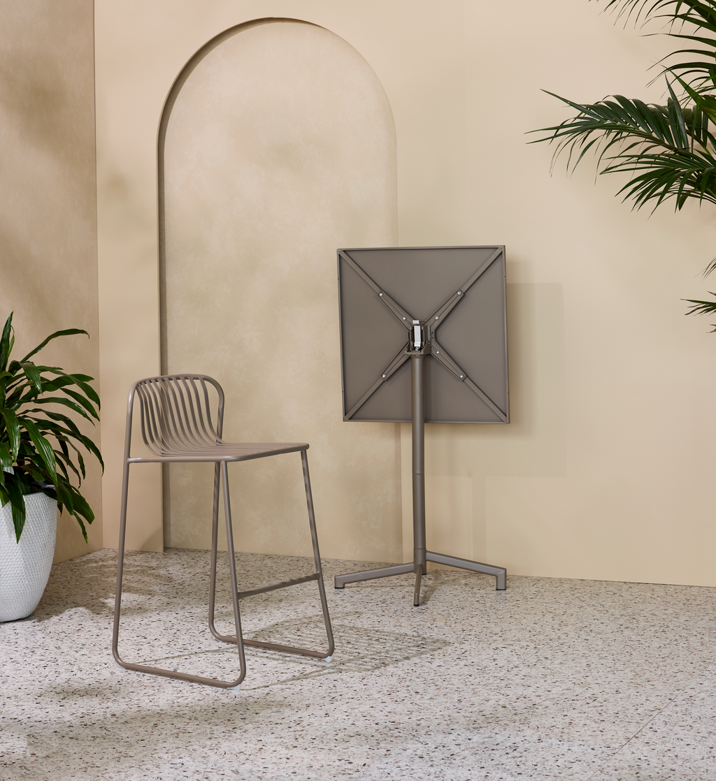 Swivella Bar Chair Cappuccino (Set of 2)