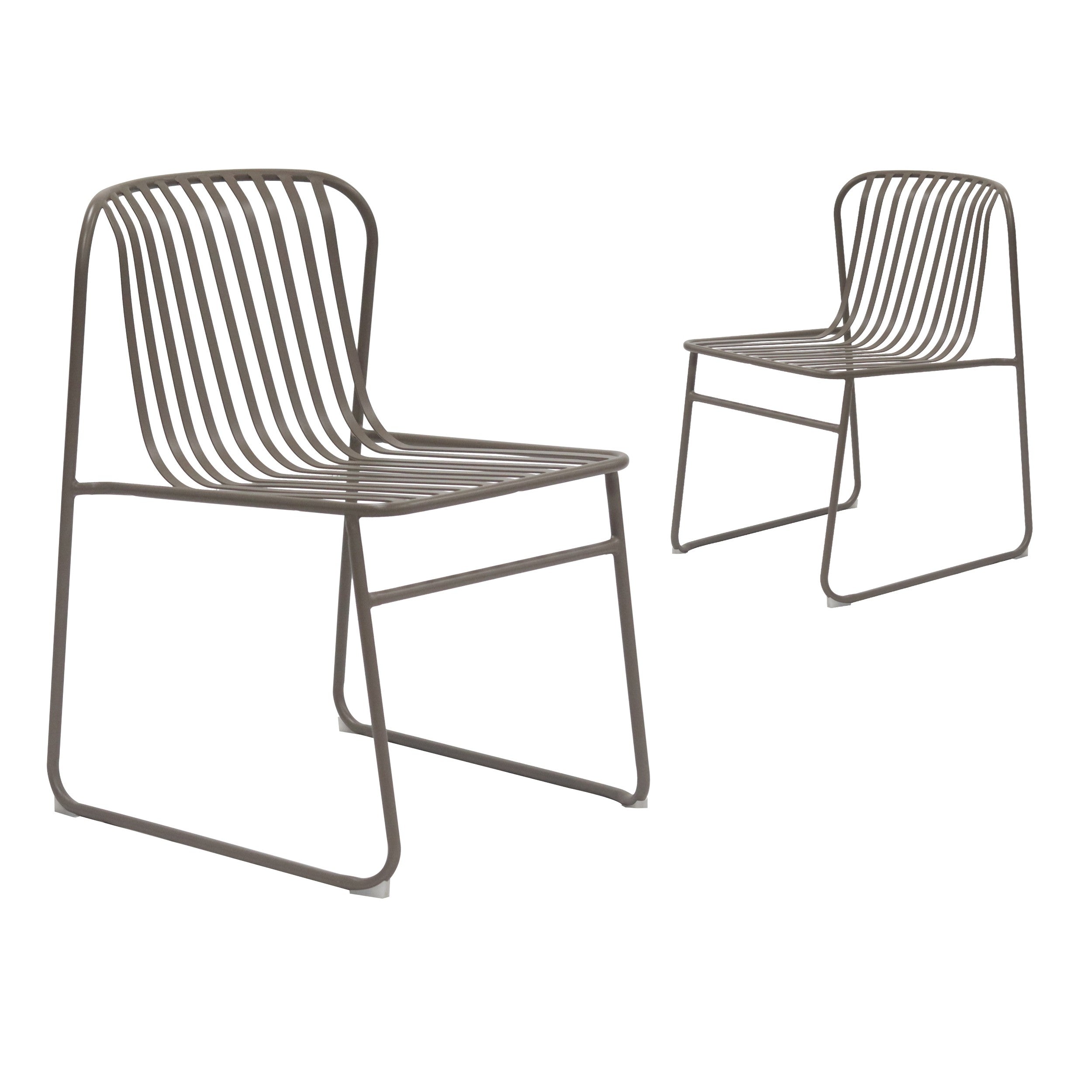 Alpine Dining Chair Cappuccino (Set of 2)