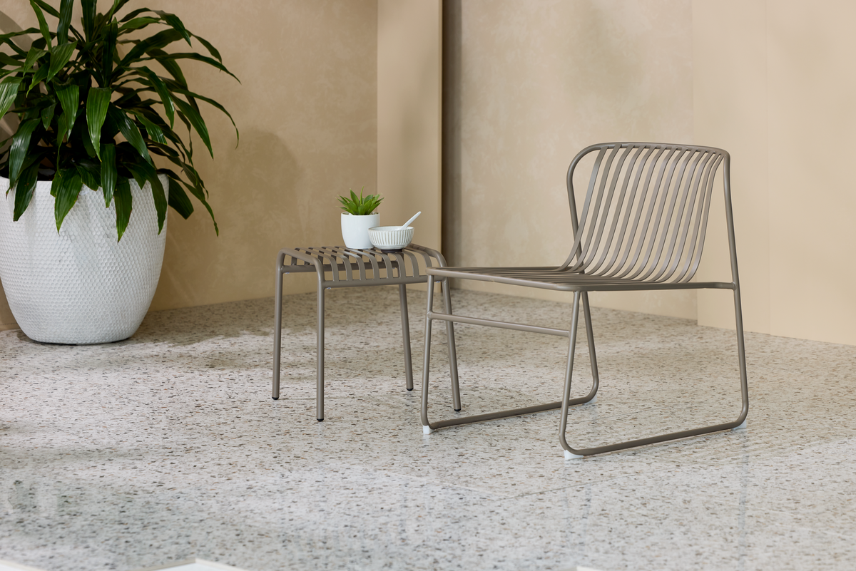 Swivella Side Table Cappuccino