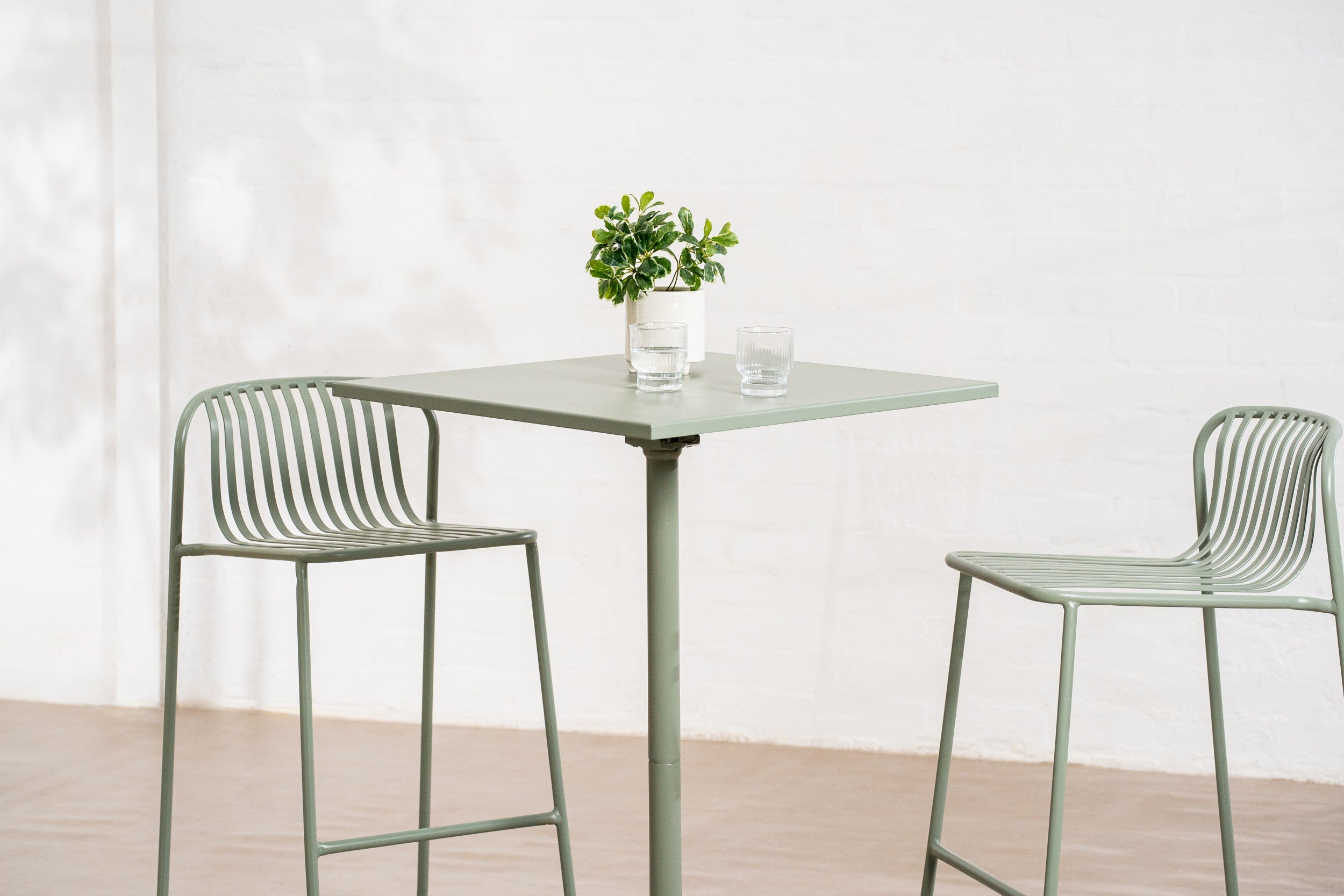 Alpine Bar Table Thyme Green