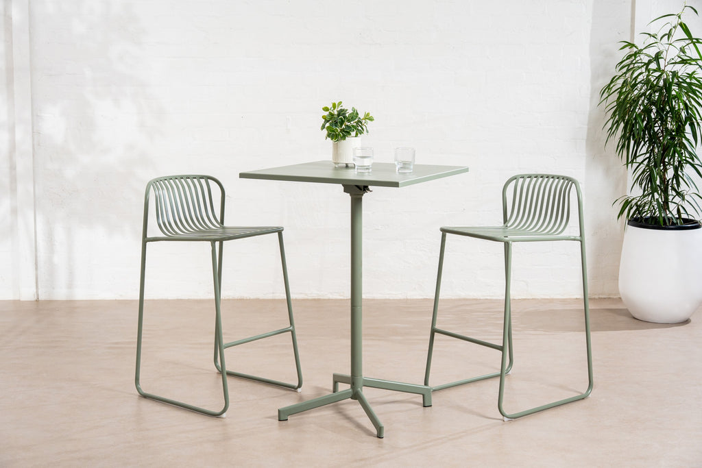 Swivella Bar Chair Thyme Green (Set of 2)