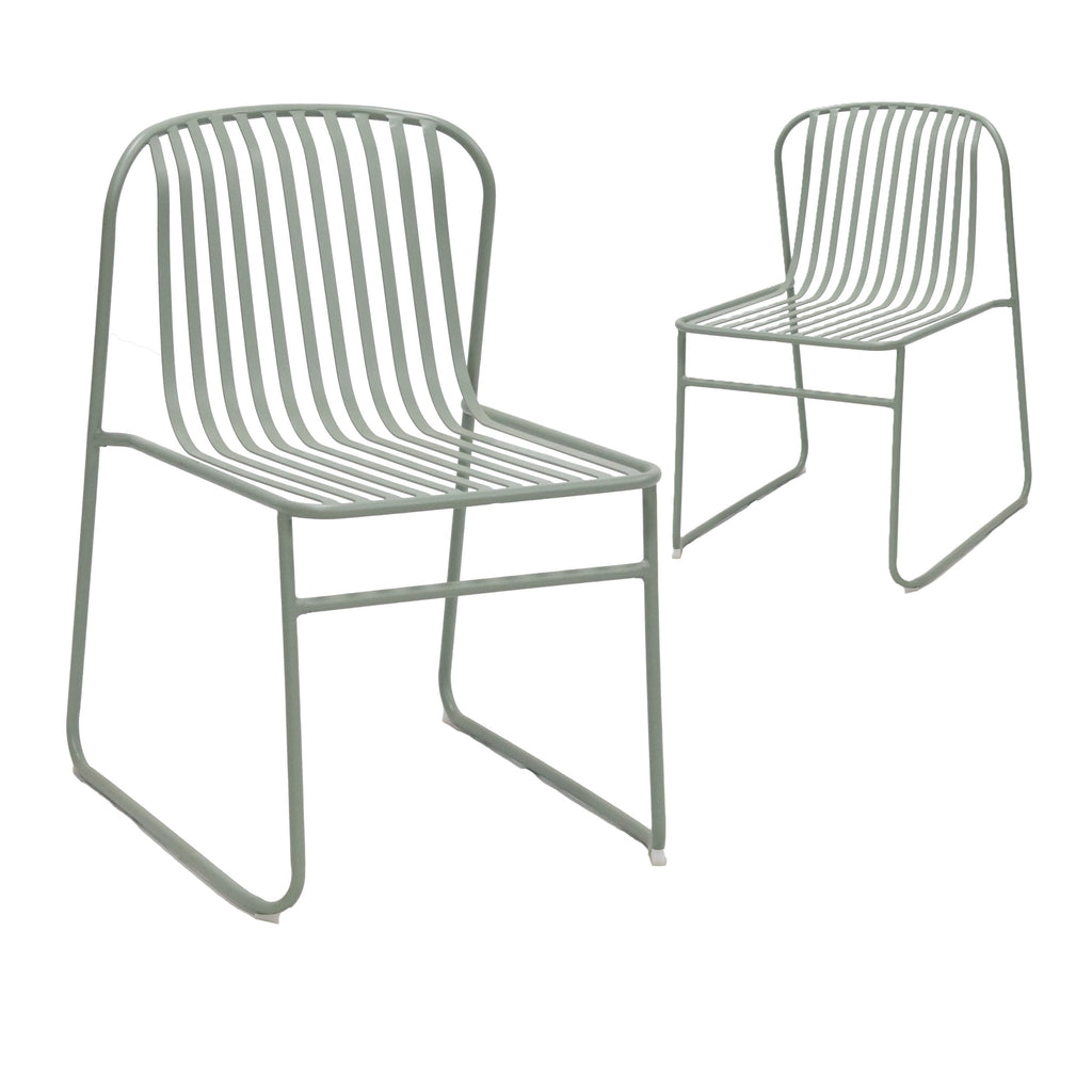 Alpine Dining Chair Thyme Green (Set of 2)