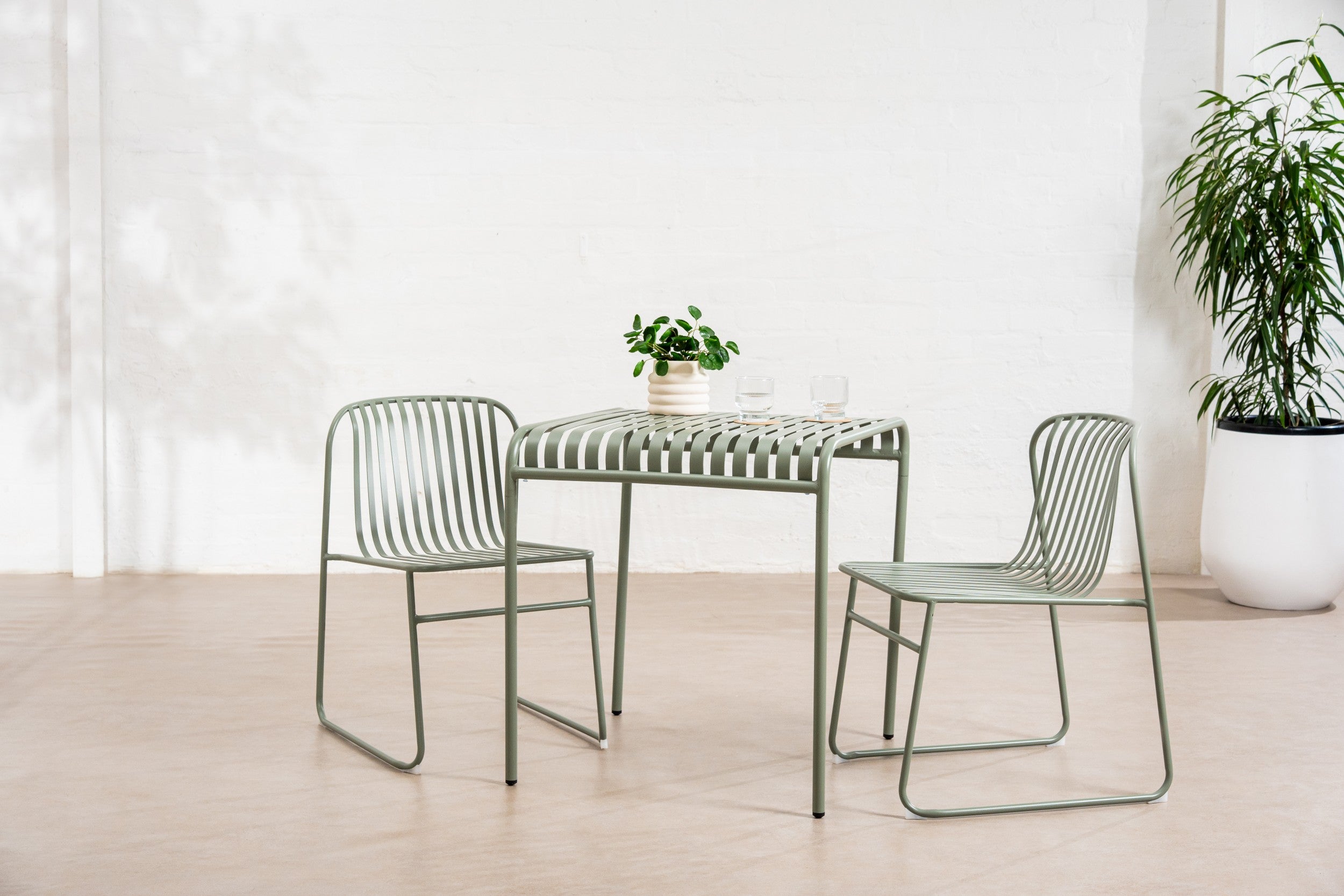 Alpine Small Dining Table Thyme Green