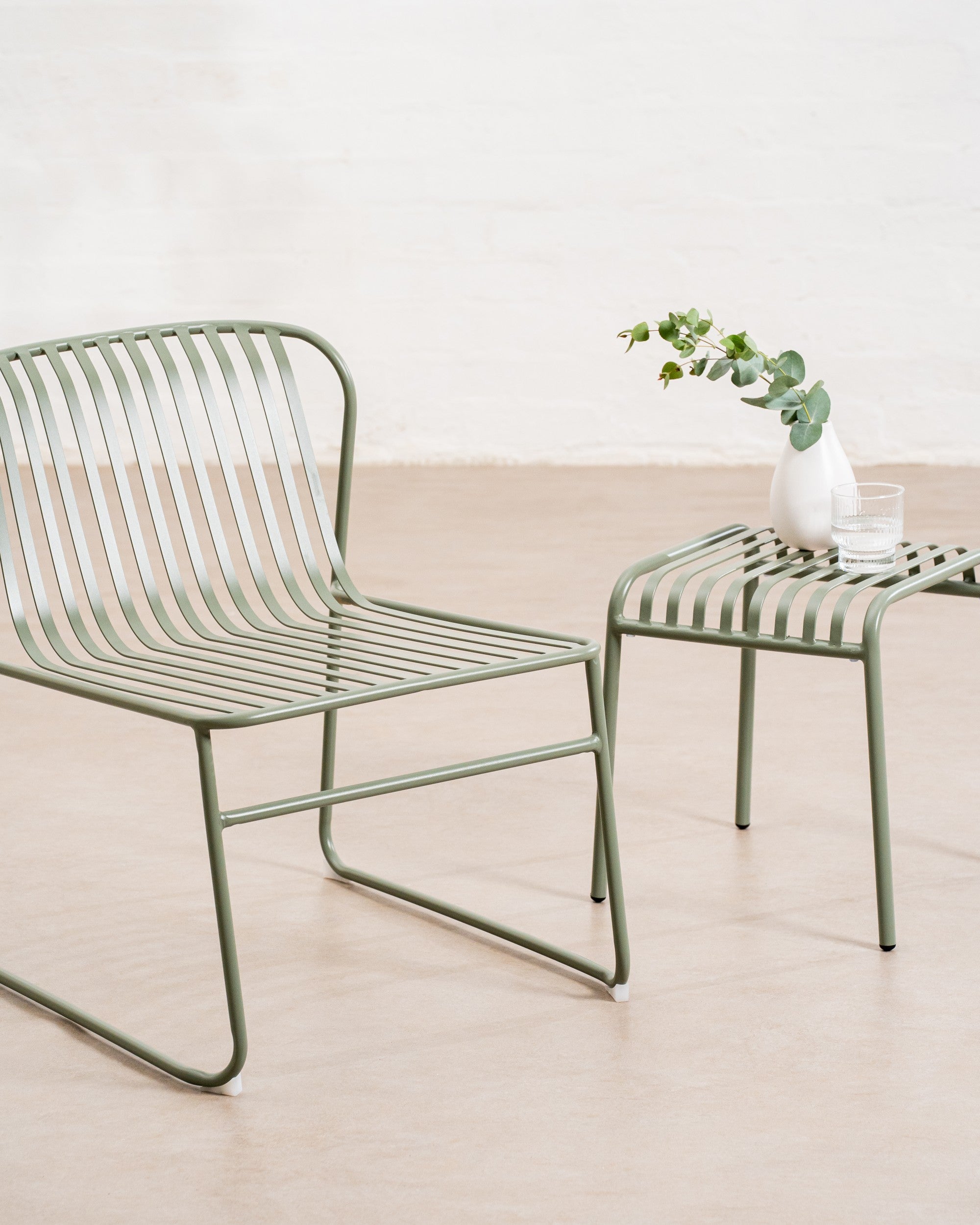 Alpine Side Table Thyme Green
