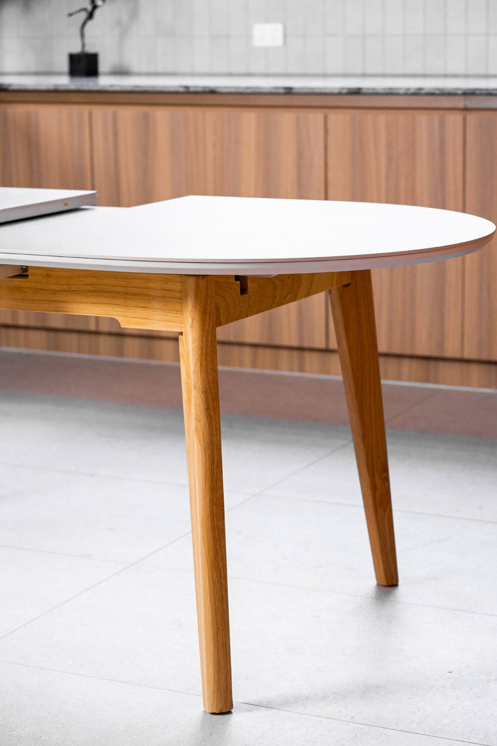 Boreal Extension Dining Table Light Grey