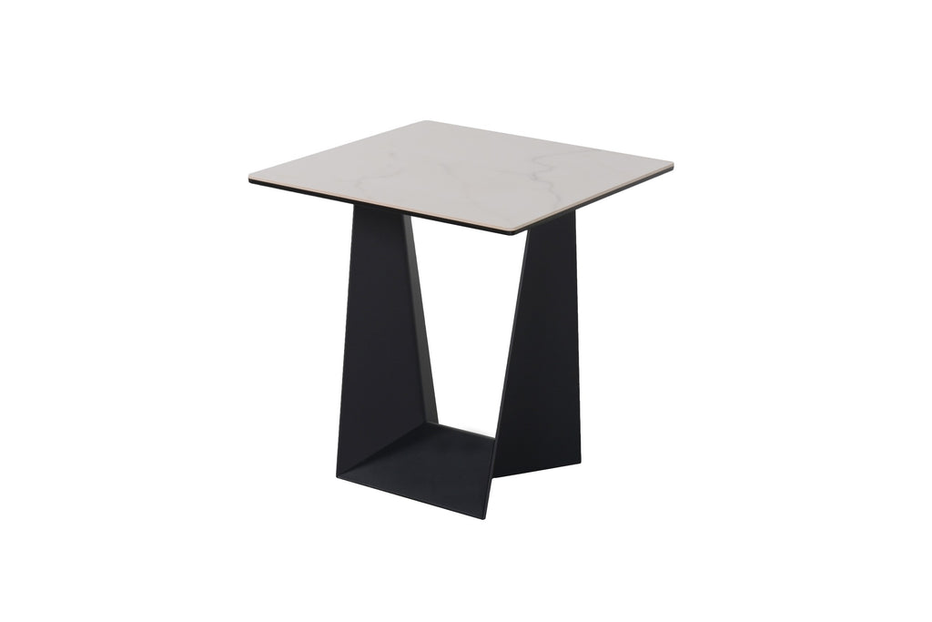 Sonata Side Table Marmo Ceramic