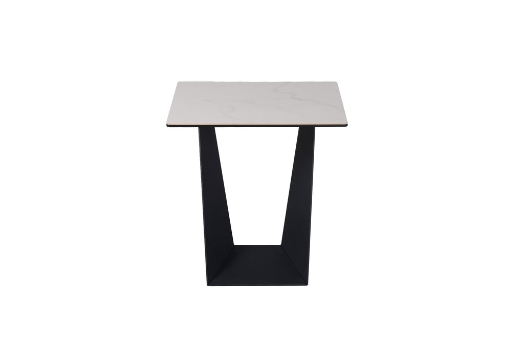 Sonata Side Table Marmo Ceramic