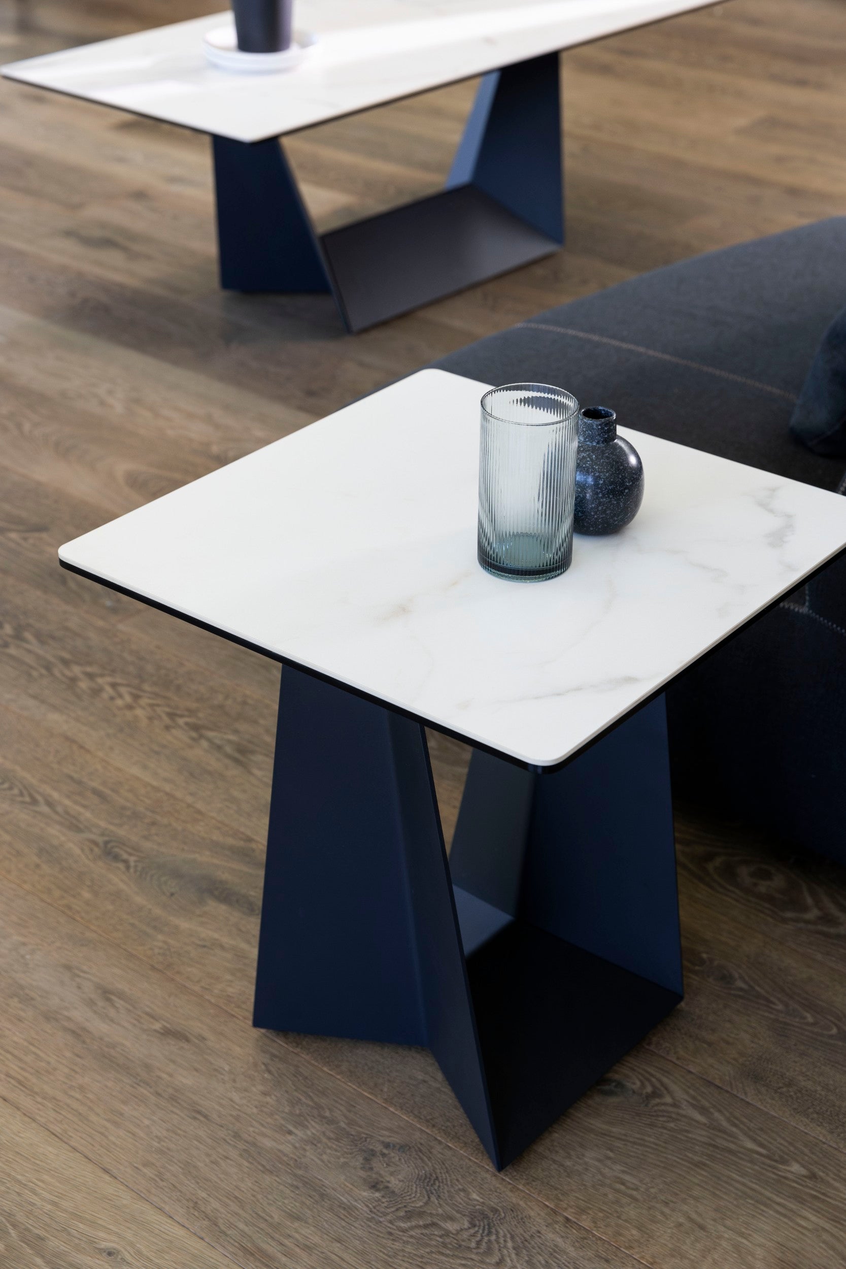 Sonata Side Table Marmo Ceramic