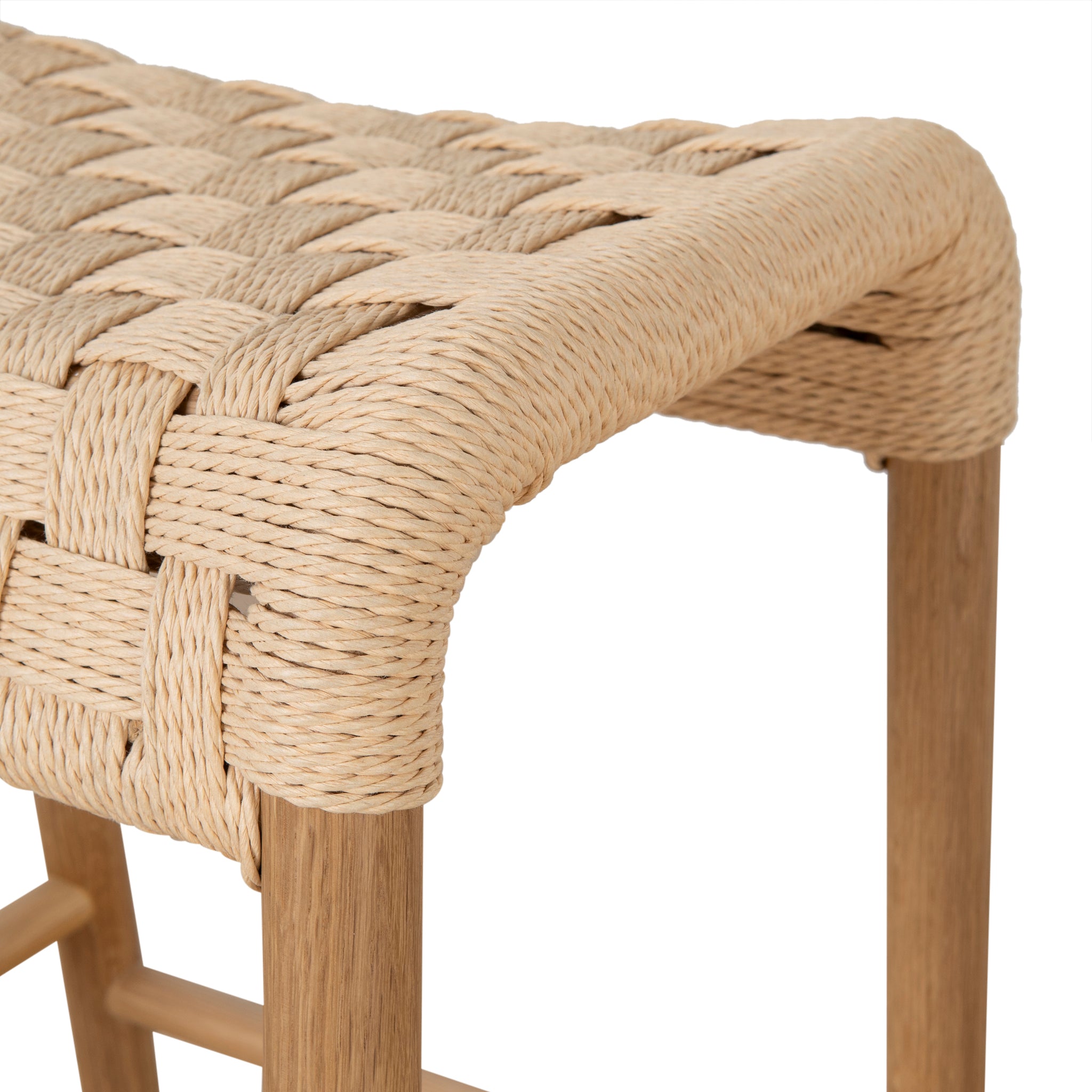 65cm Amalfi Bar Stool - Natural
