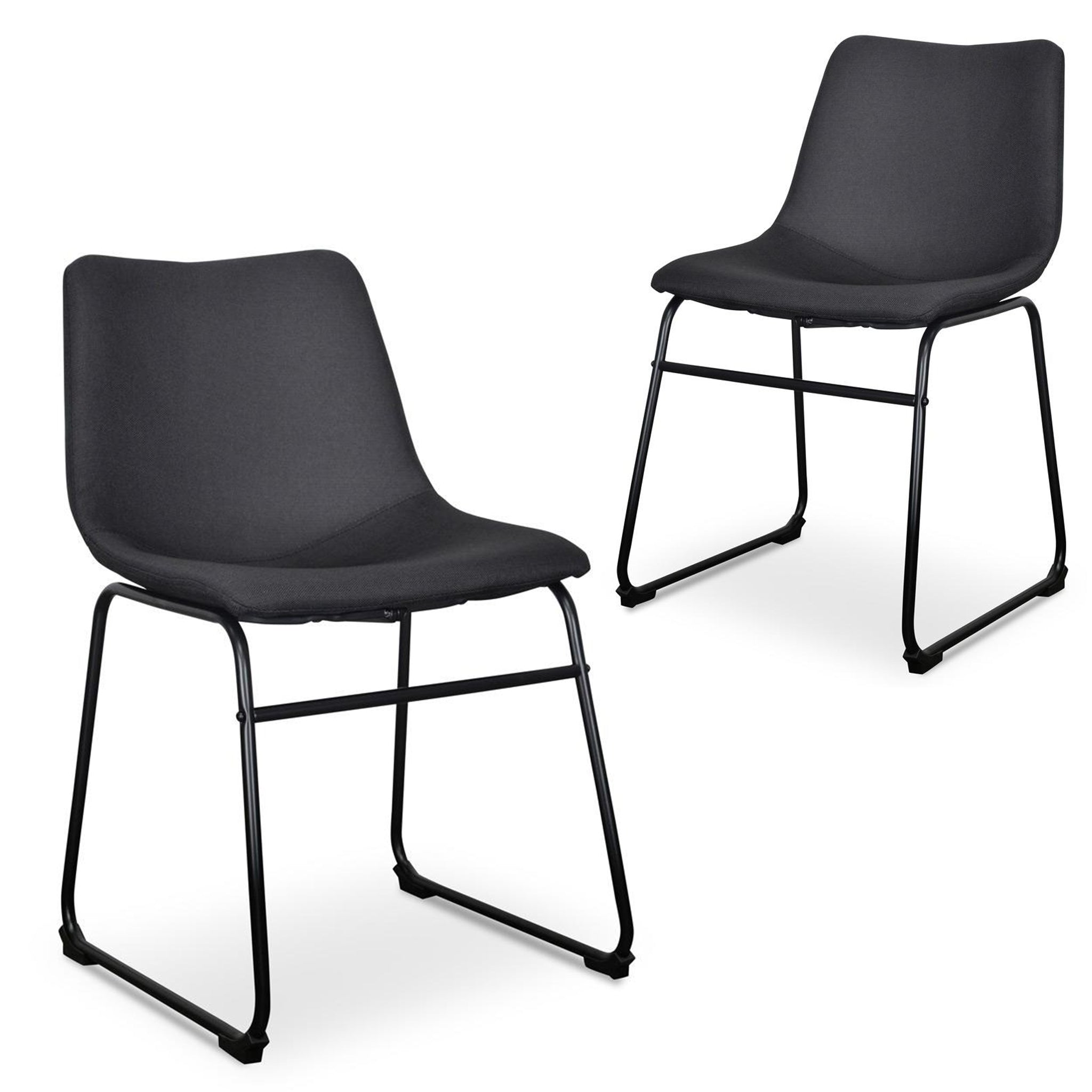 Verona Dining Chair in Black (Set of 2)