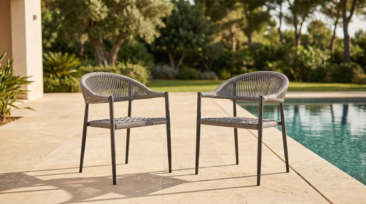 Tovara Dining Chair Charcoal (Set of 2)