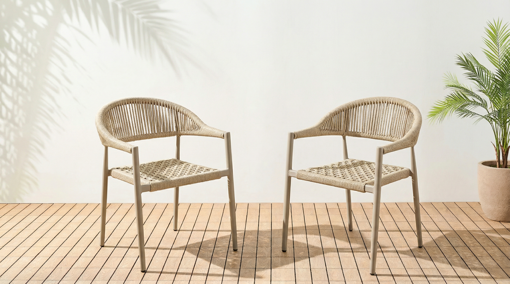 Tovara Dining Chair Champagne (Set of 2)