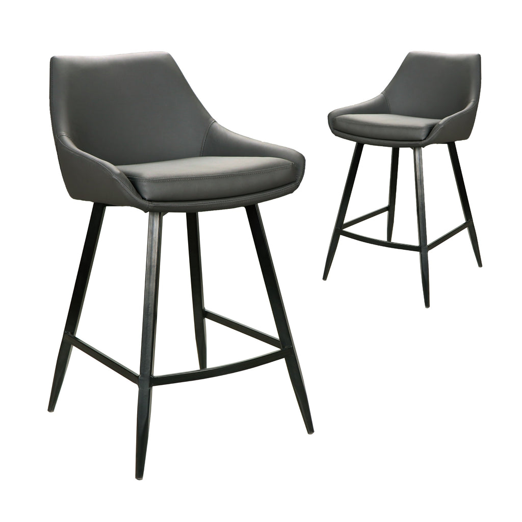 Obsidian Bar Stool Grey