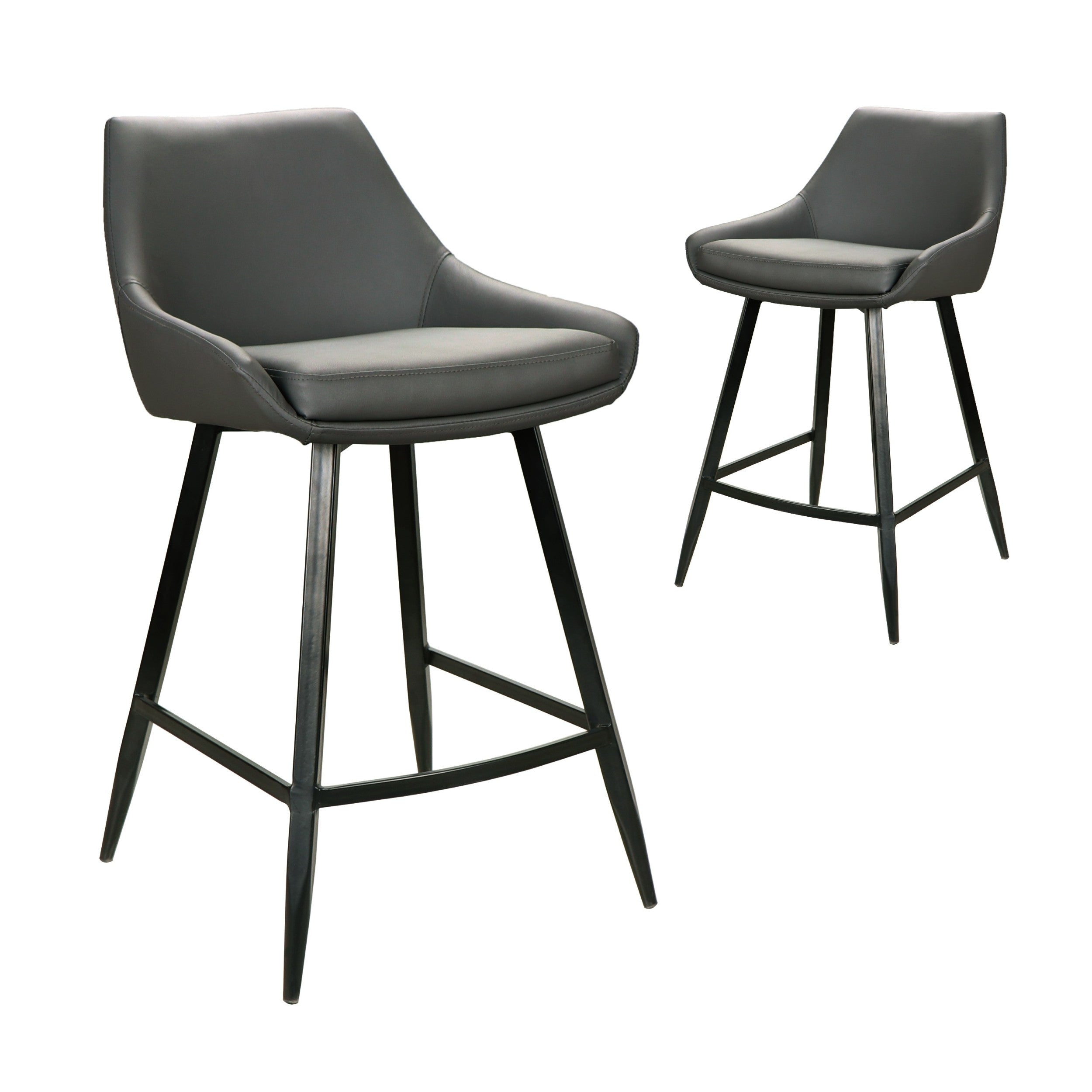 Obsidian Bar Stool Grey