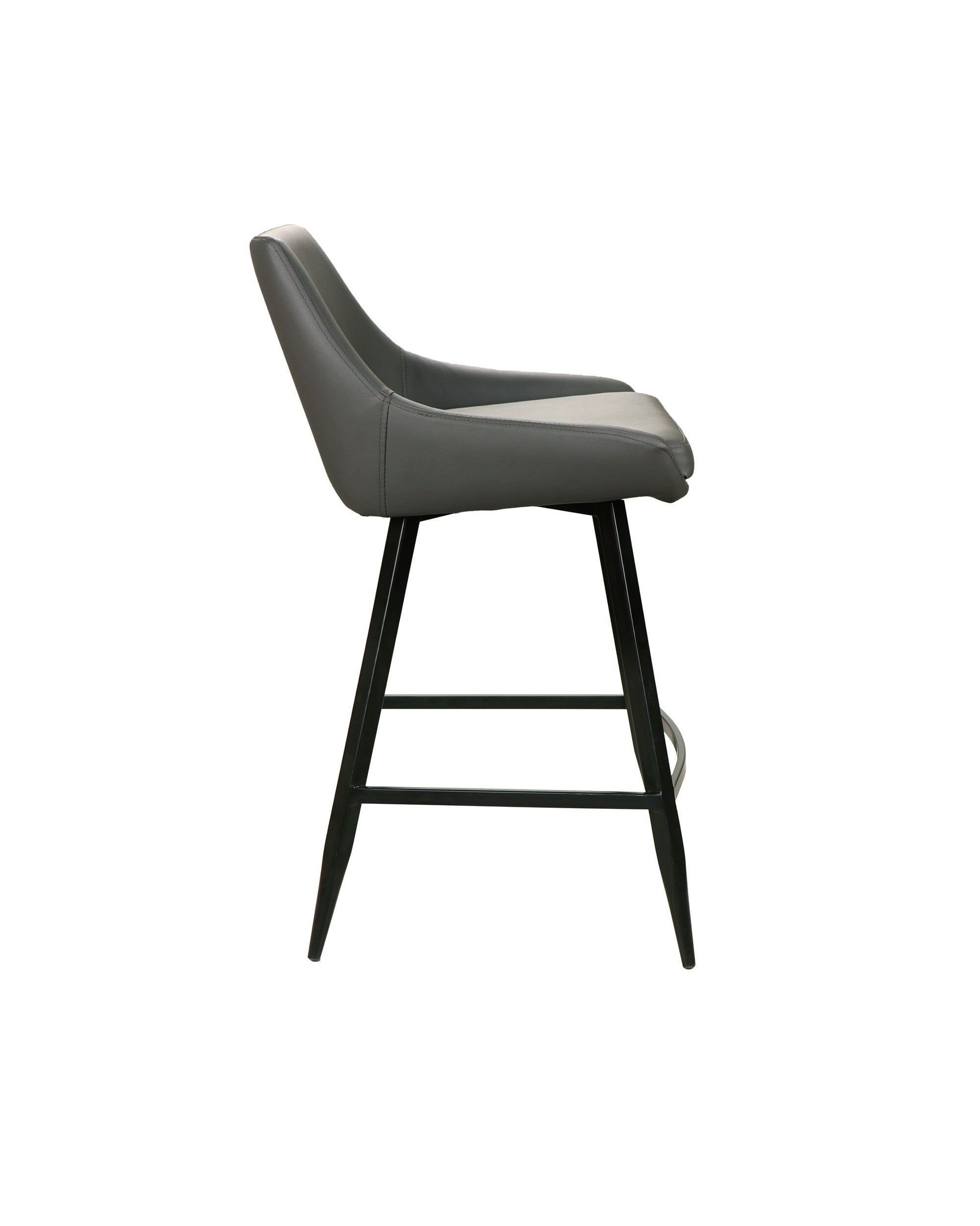 Obsidian Bar Stool Grey