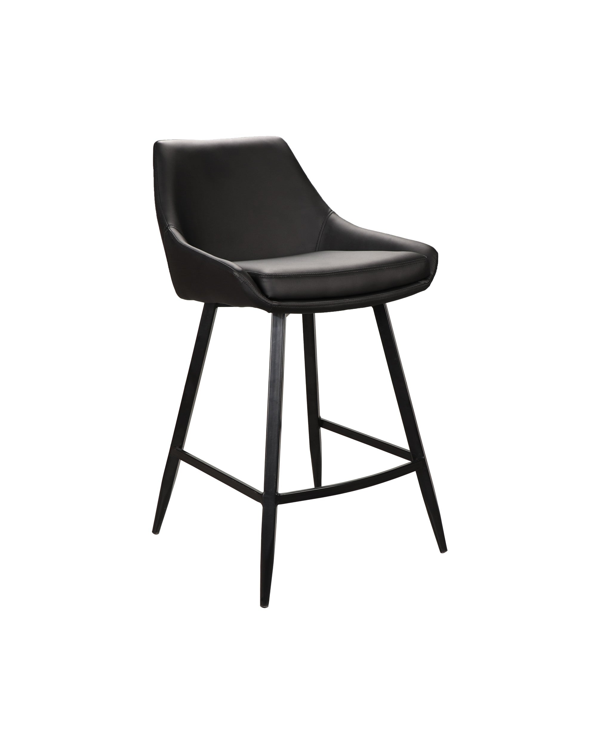 Obsidian Bar Stool Black