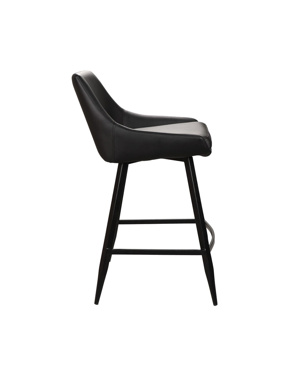 Obsidian Bar Stool Black