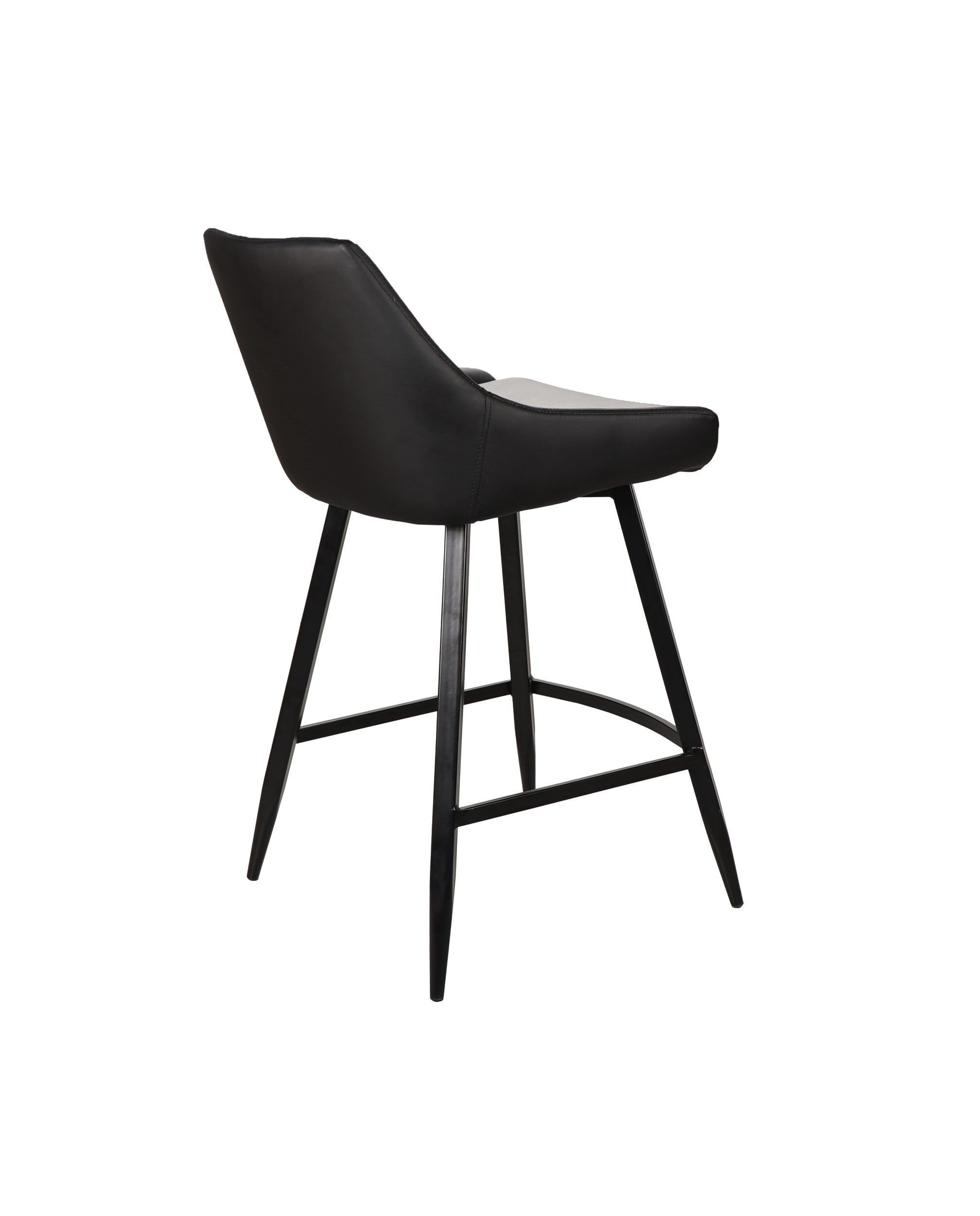 Obsidian Bar Stool Black