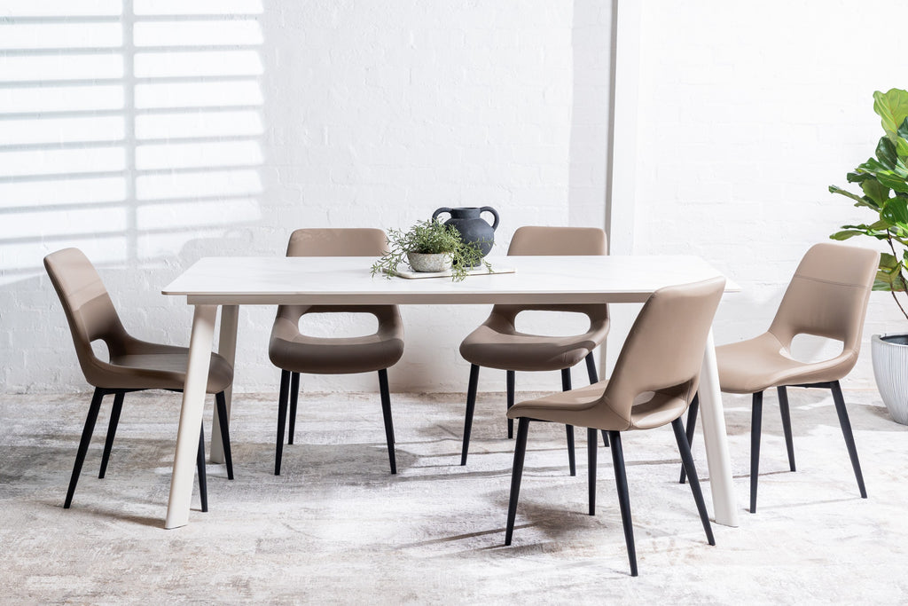 Turino Dining Table Snow White
